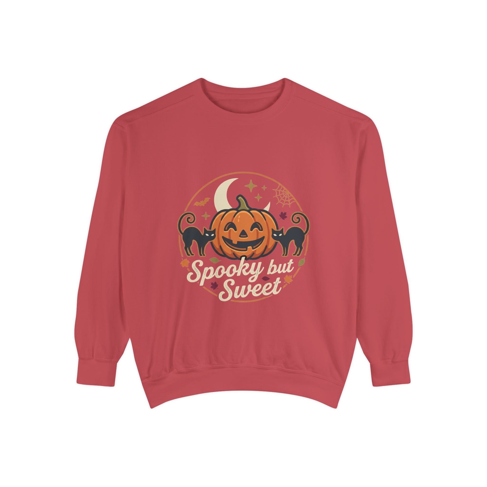 Copy of Spooky but Sweet Pumpkin Sweatshirt | Halloween Jack-o'-Lantern