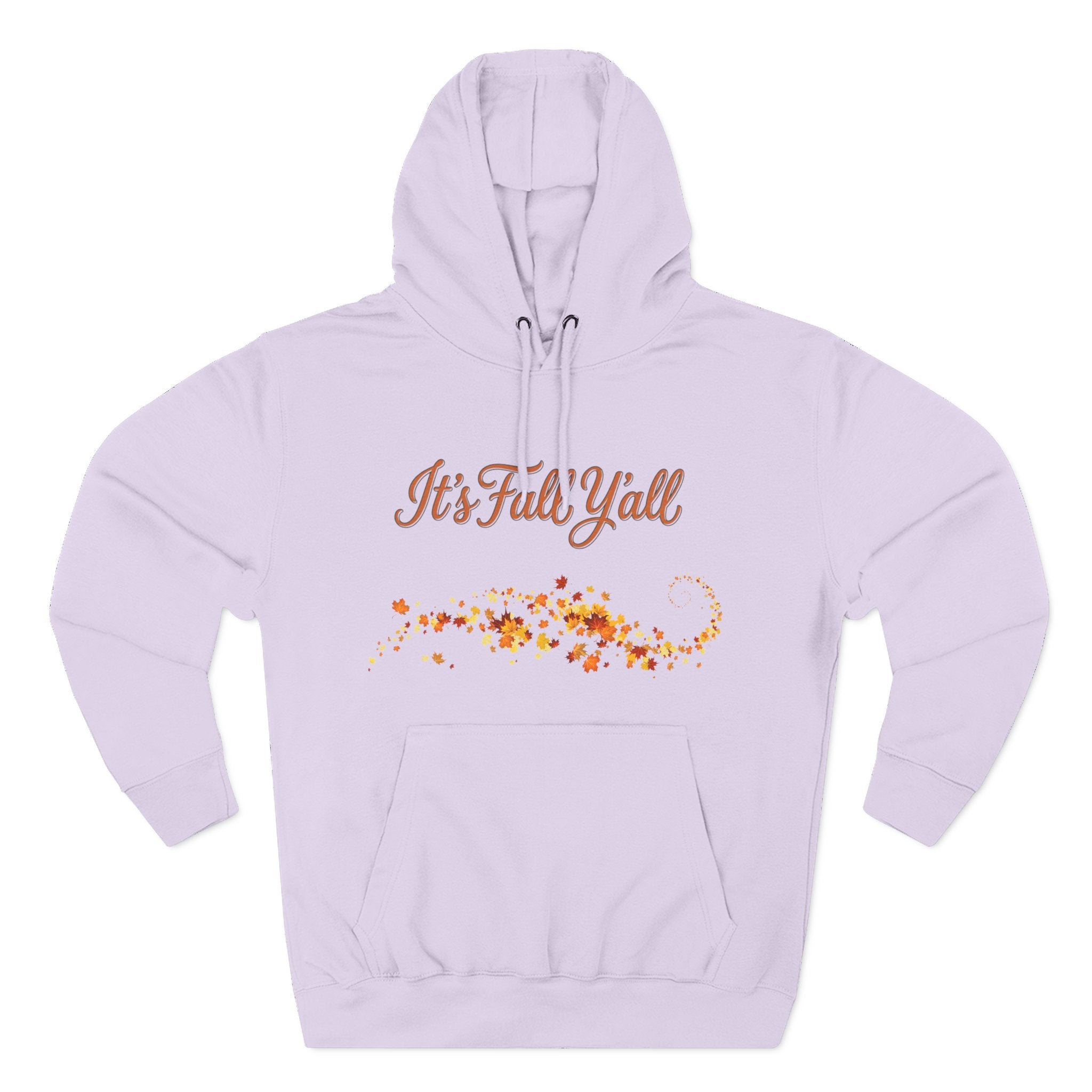 Three-Panel Fleece Hoodie