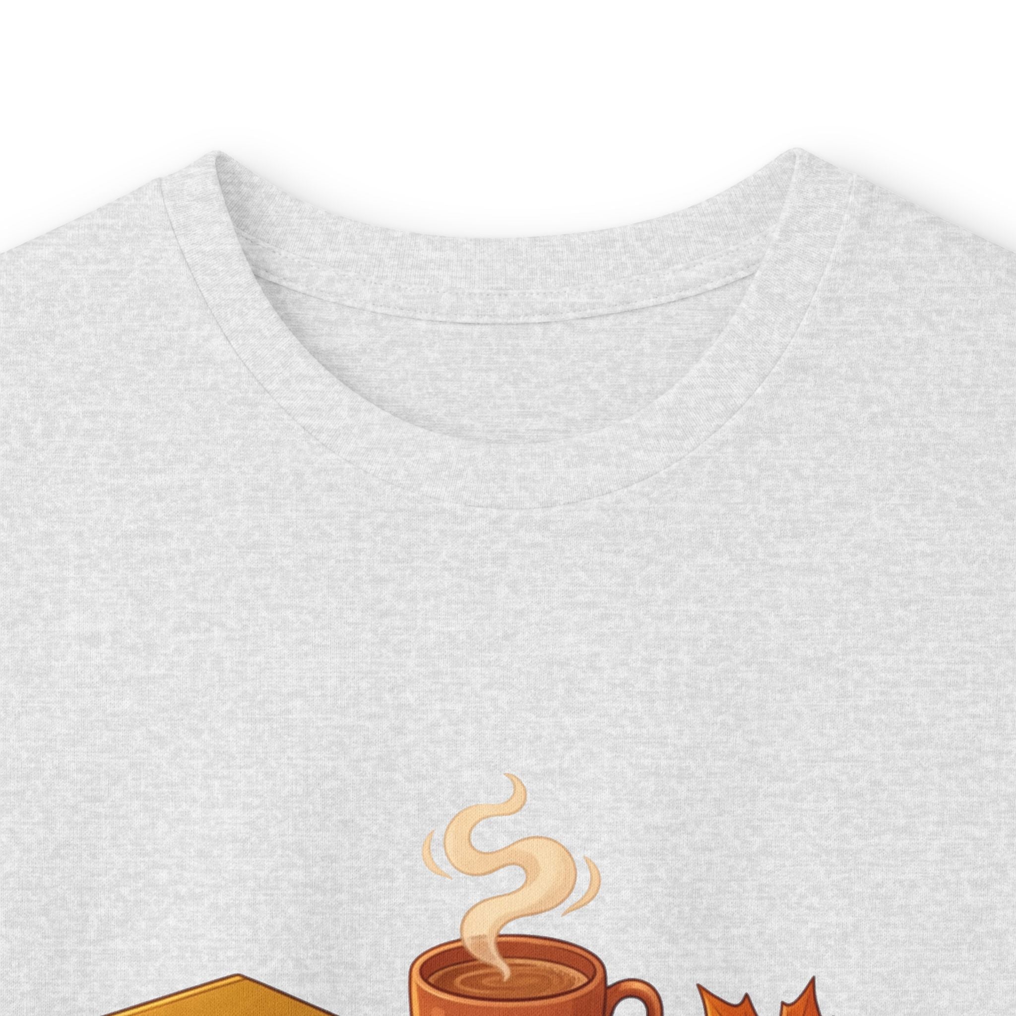 Autumn Cozy Comfort Long Sleeve Tee — Pumpkin, Sweater & Hot Drink Fall Design
