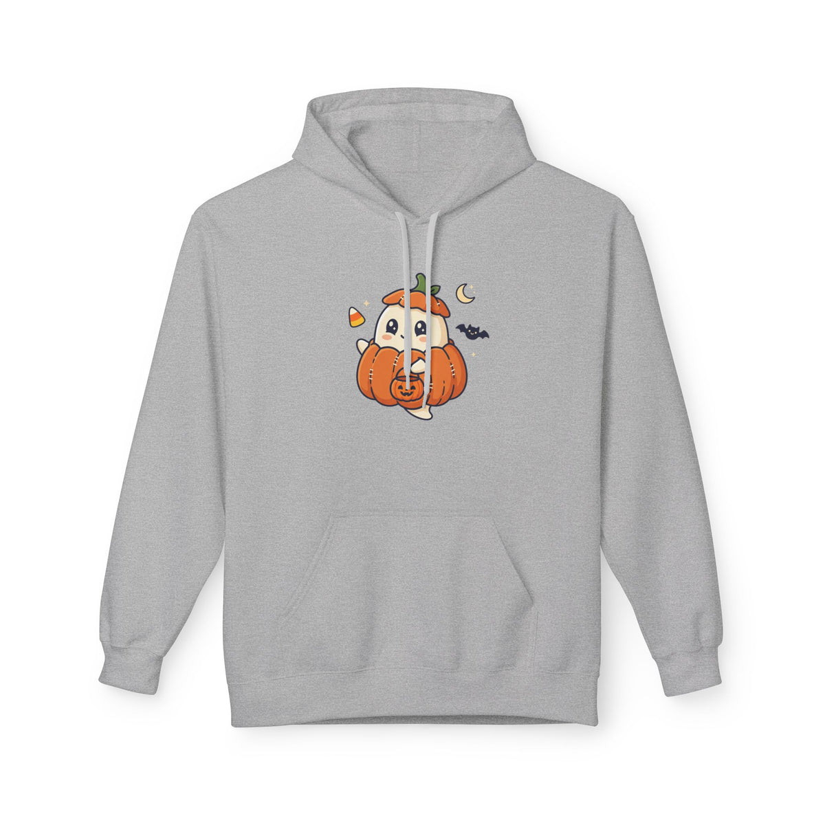 Halloween Pumpkin Panda Hoodie — Cute Spooky Fall Sweatshirt