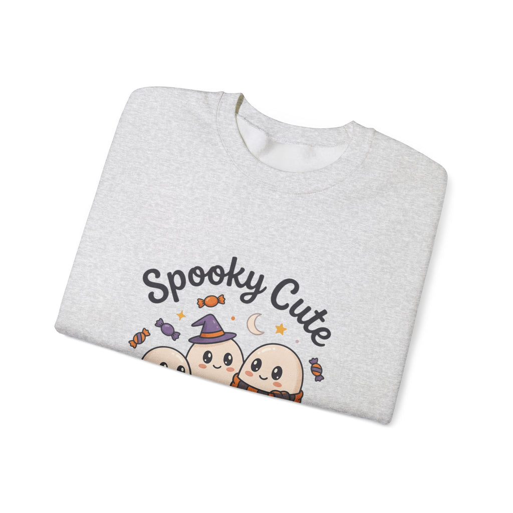 Spooky Cute Ghosts Crewneck Sweatshirt | Happy Hauntings Halloween