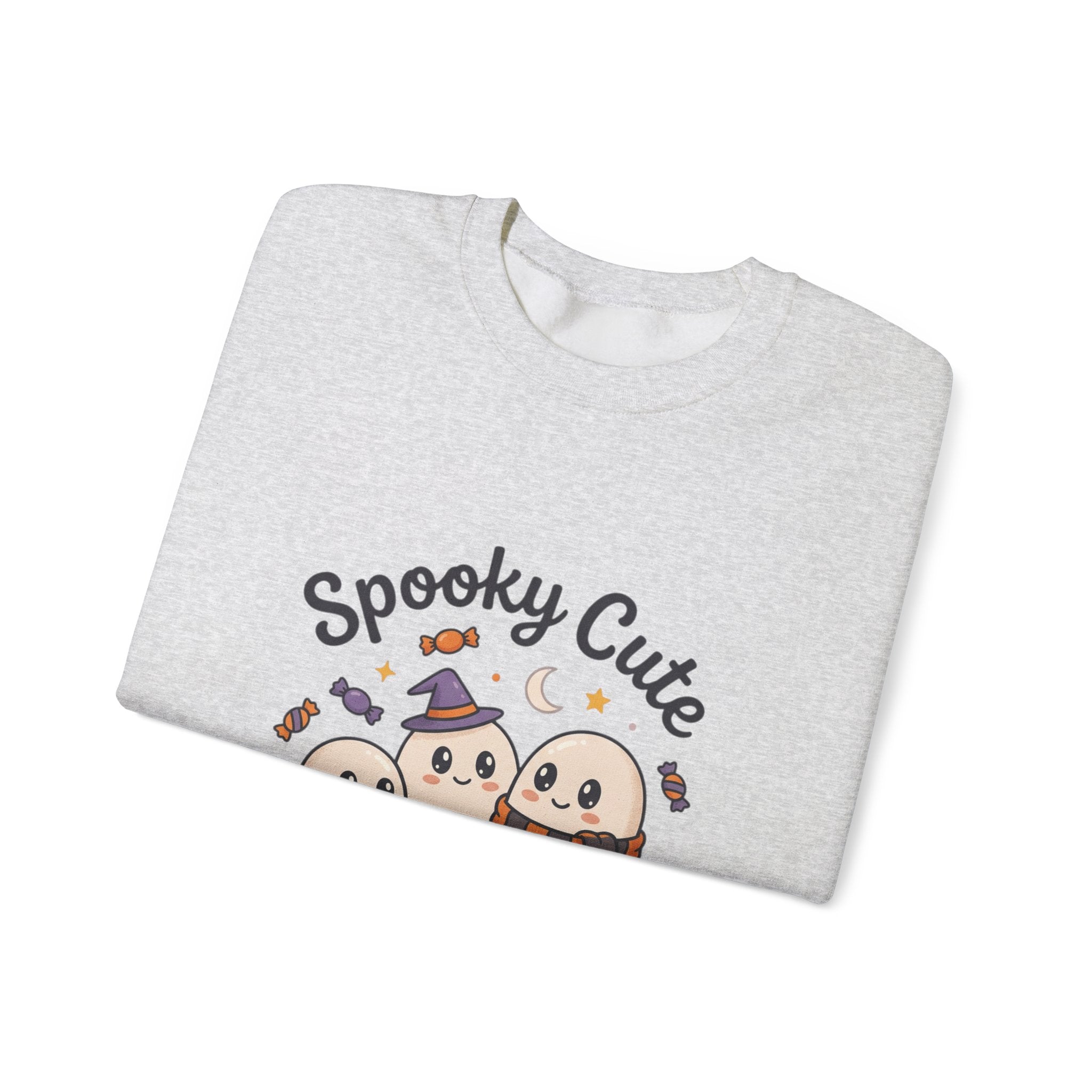 Spooky Cute Ghosts Crewneck Sweatshirt | Happy Hauntings Halloween