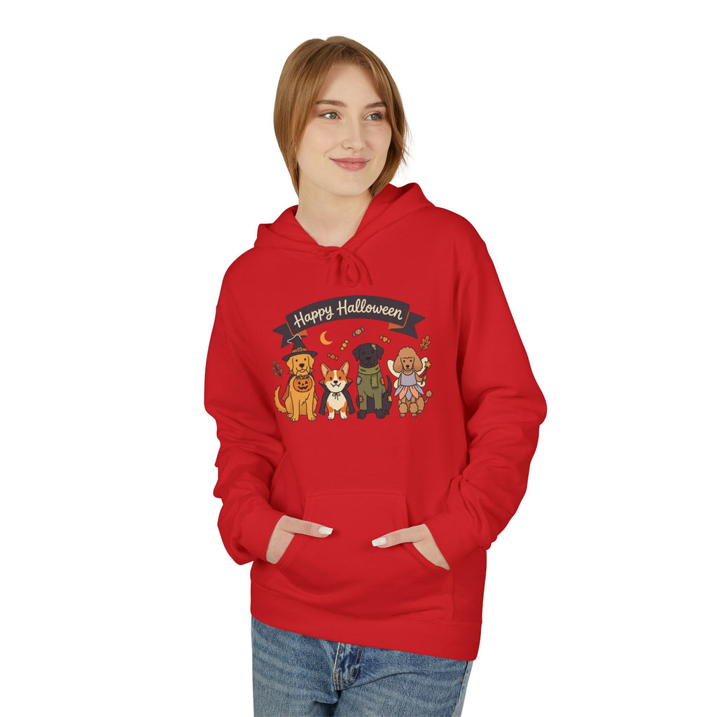 Happy Halloween Dogs Hoodie — Cute Halloween Puppy Costume Sweatshirt
