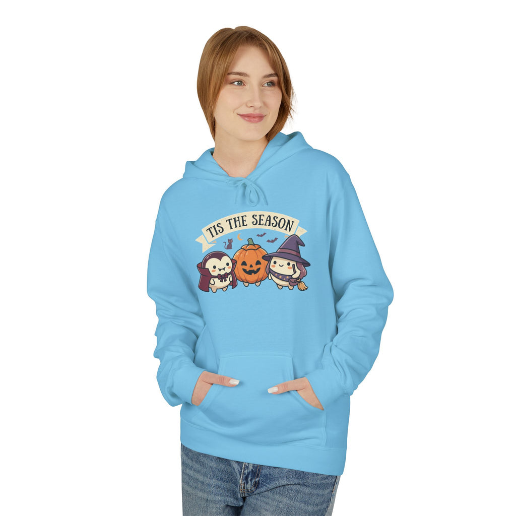 Halloween 'Tis The Season' Cute Pumpkin & Witch Hoodie