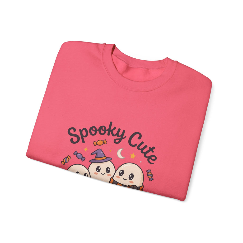 Spooky Cute Ghosts Crewneck Sweatshirt | Happy Hauntings Halloween