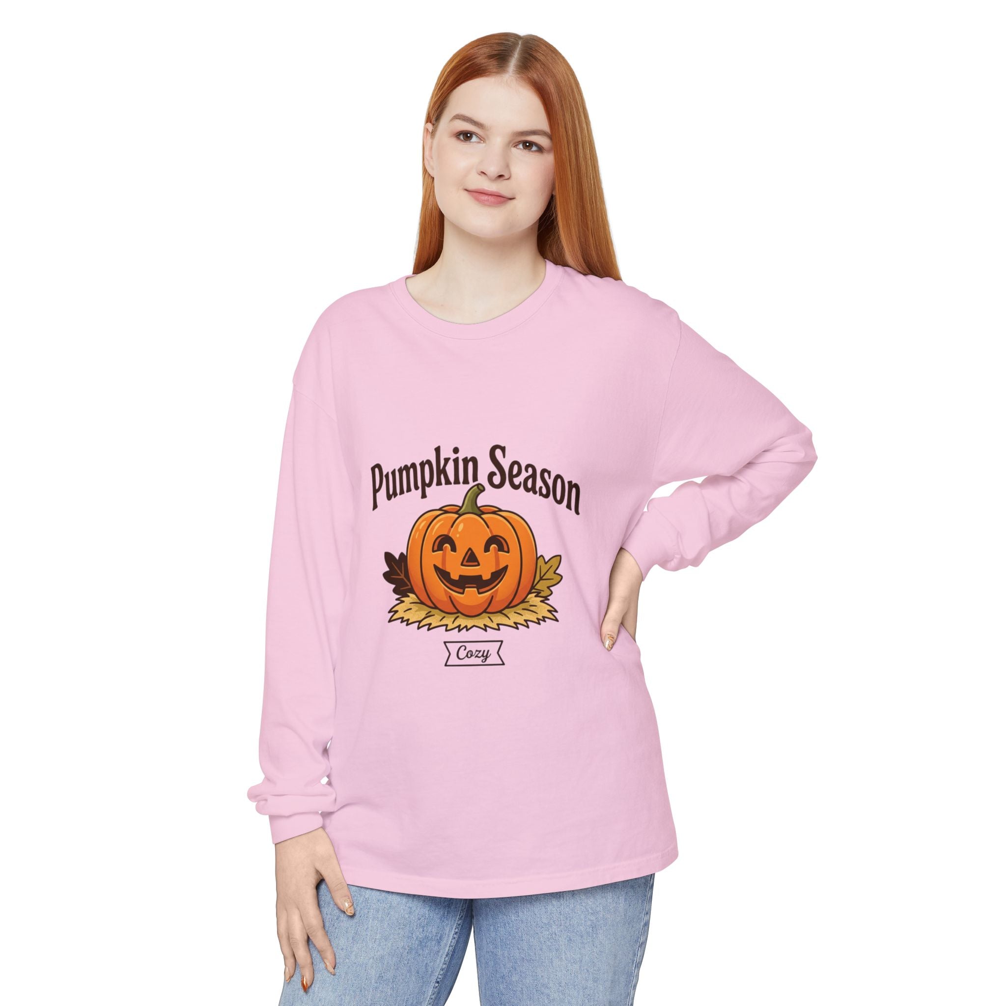 Pumpkin Season Long Sleeve Tee