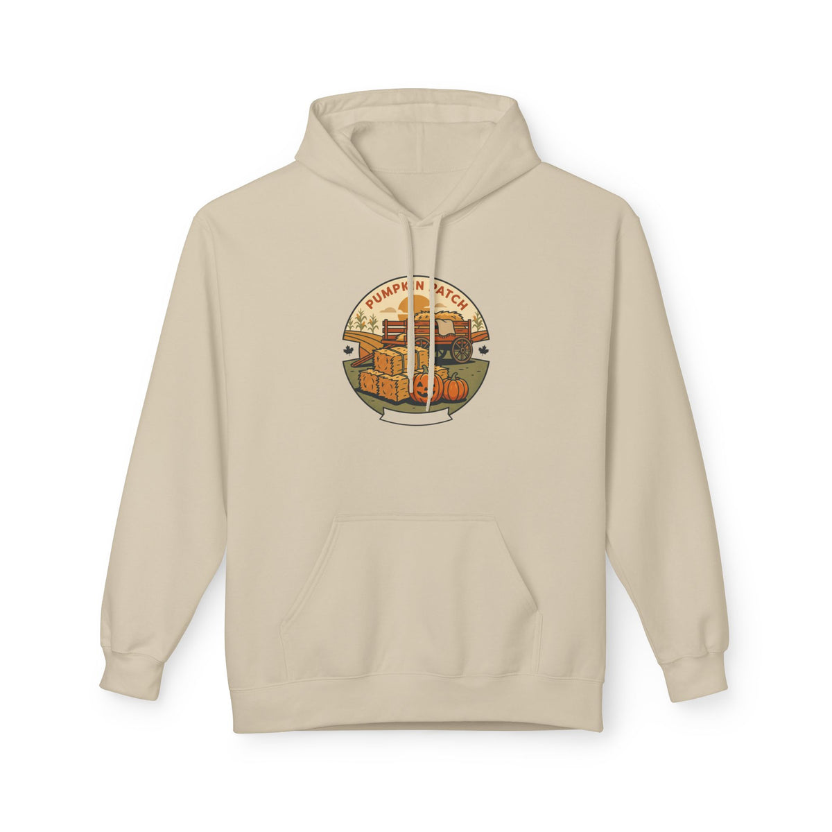 Vintage Camper Sunset Hoodie — Retro Camping Graphic Hooded Sweatshirt