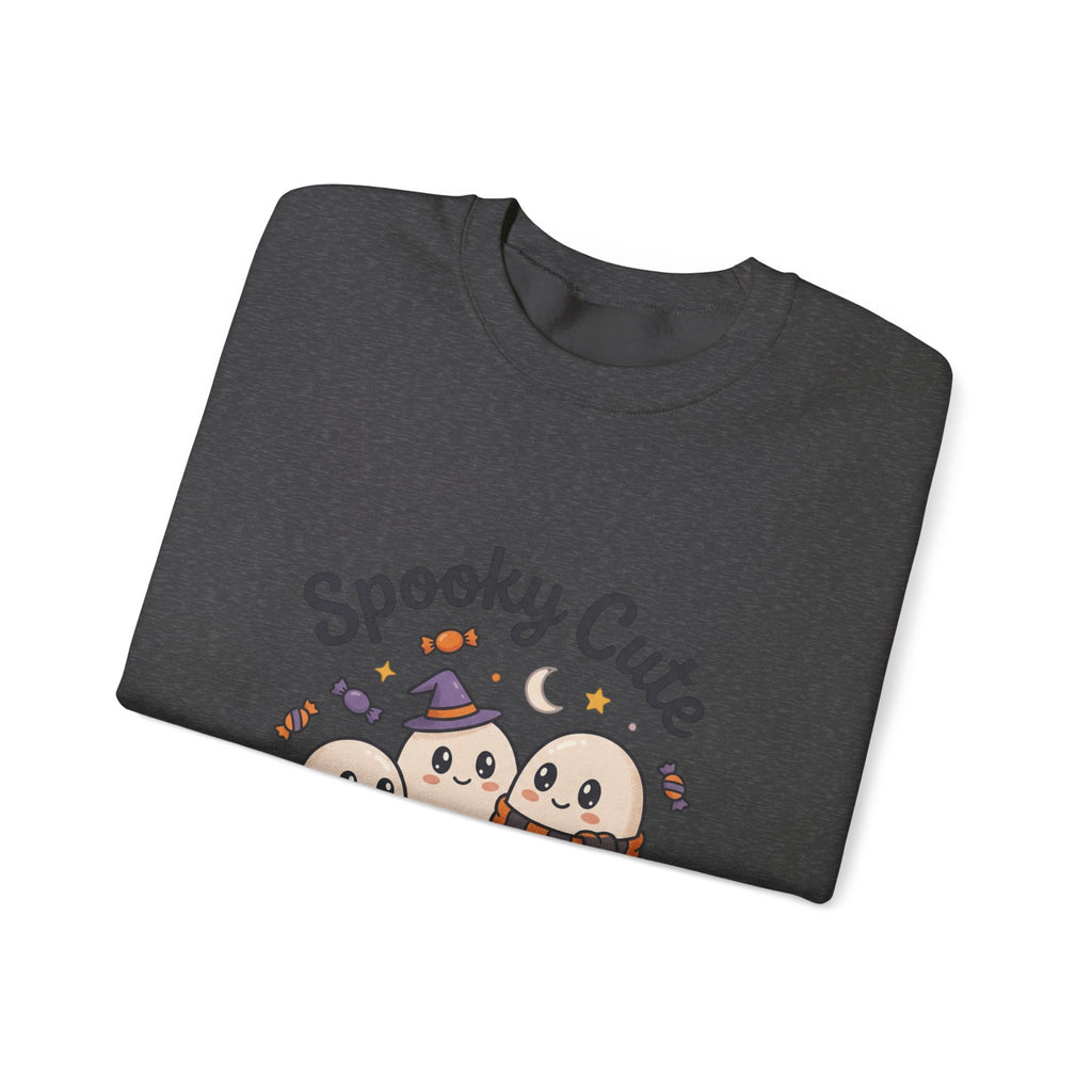 Spooky Cute Ghosts Crewneck Sweatshirt | Happy Hauntings Halloween