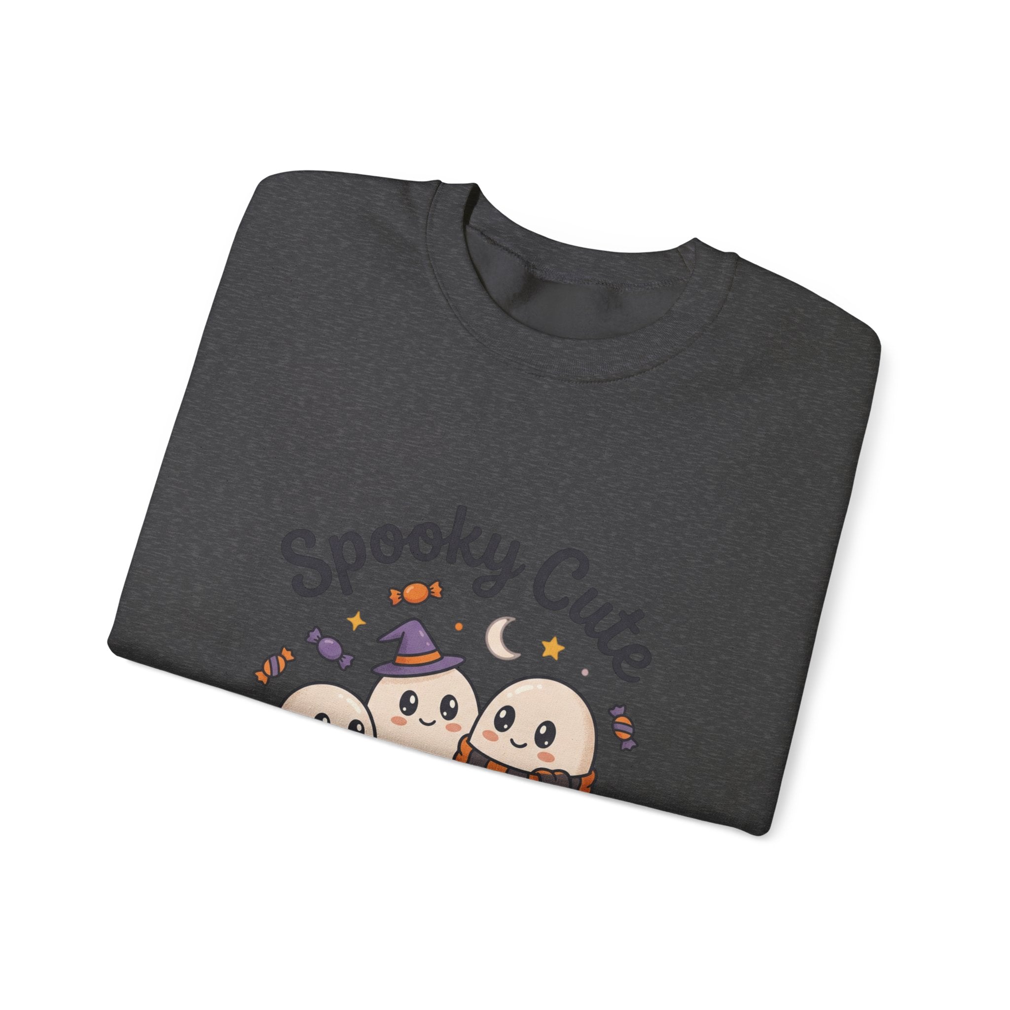 Spooky Cute Ghosts Crewneck Sweatshirt | Happy Hauntings Halloween