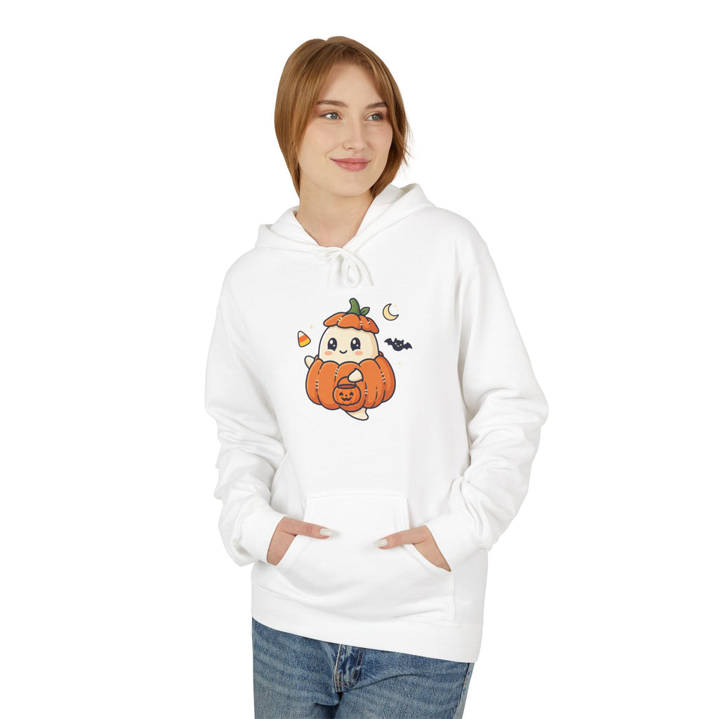 Halloween Pumpkin Panda Hoodie — Cute Spooky Fall Sweatshirt