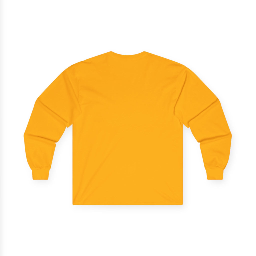 Autumn Cozy Comfort Long Sleeve Tee — Pumpkin, Sweater & Hot Drink Fall Design
