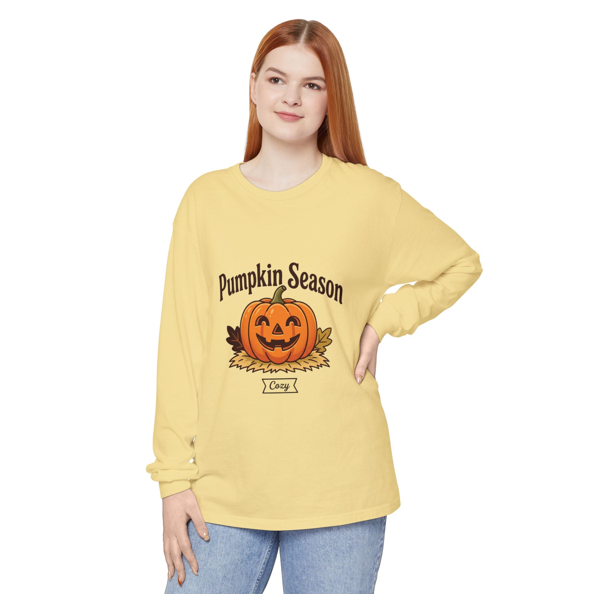 Pumpkin Season Long Sleeve Tee