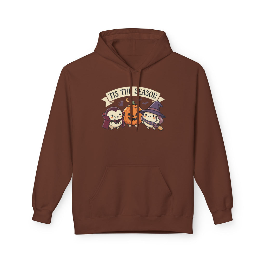 Halloween 'Tis The Season' Cute Pumpkin & Witch Hoodie