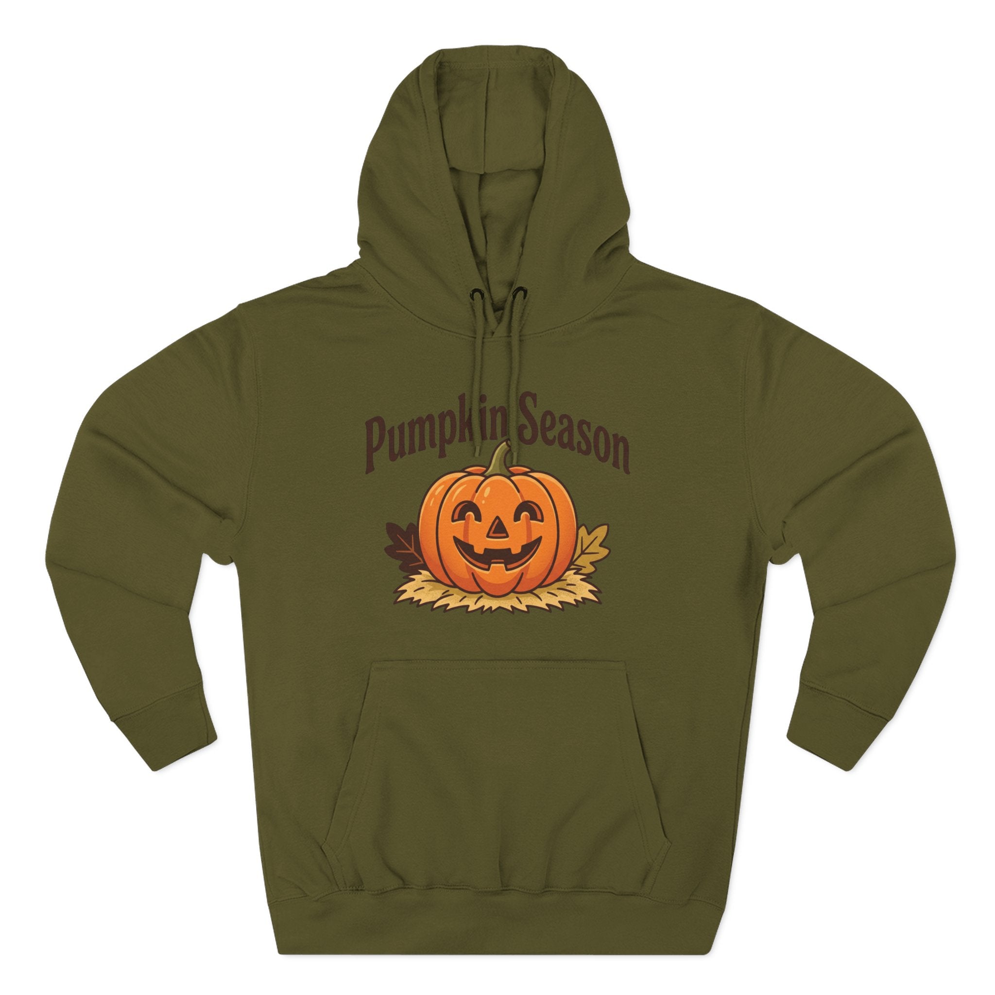 Three-Panel Fleece Hoodie