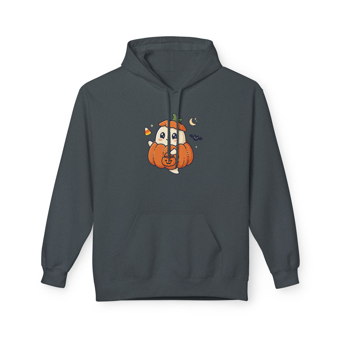 Halloween Pumpkin Panda Hoodie — Cute Spooky Fall Sweatshirt