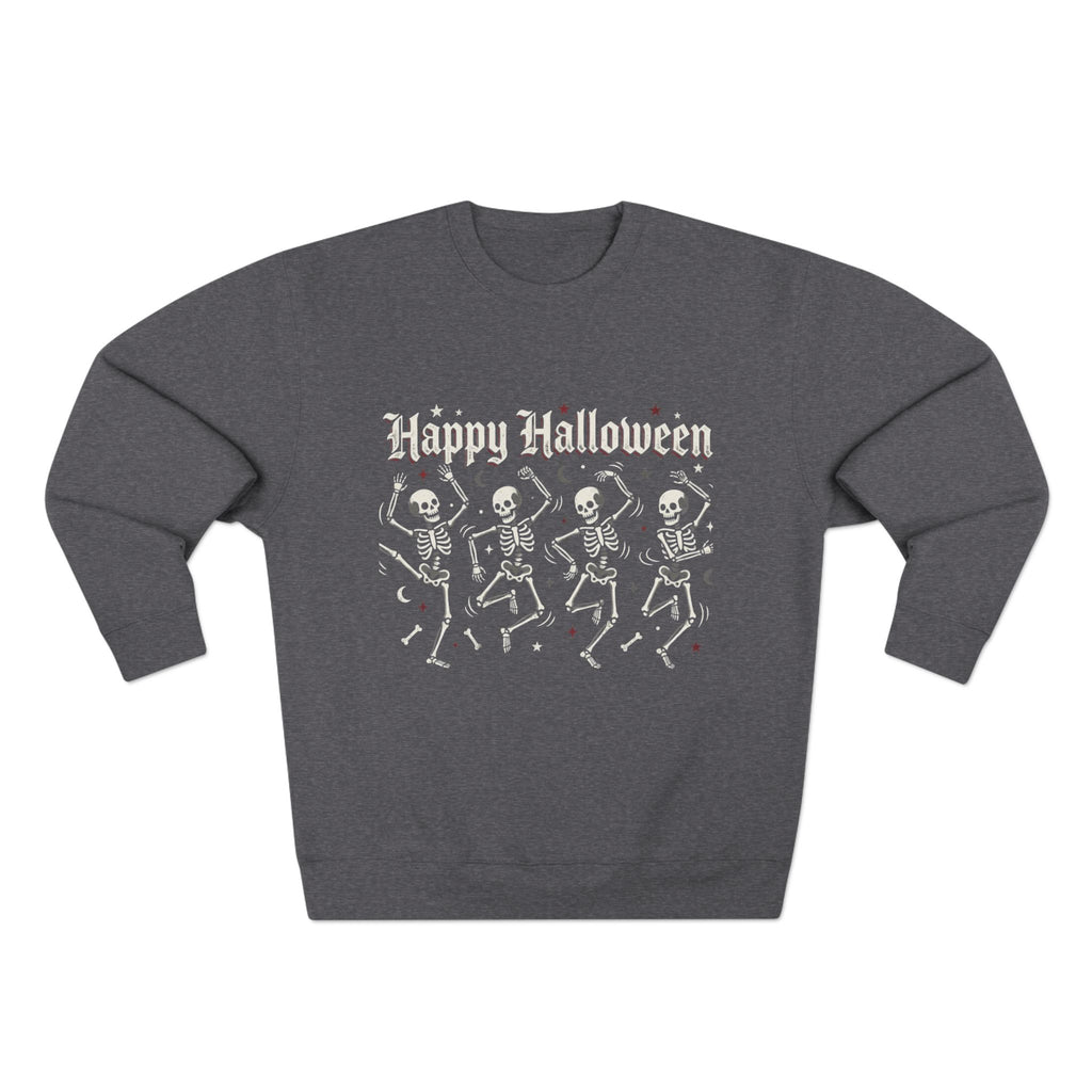 Happy Halloween Dancing Skeletons Sweatshirt