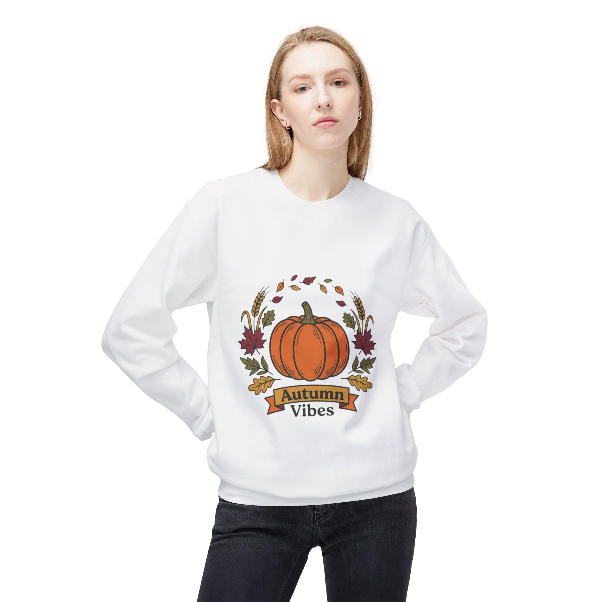 Autumn Vibes Pumpkin Sweatshirt
