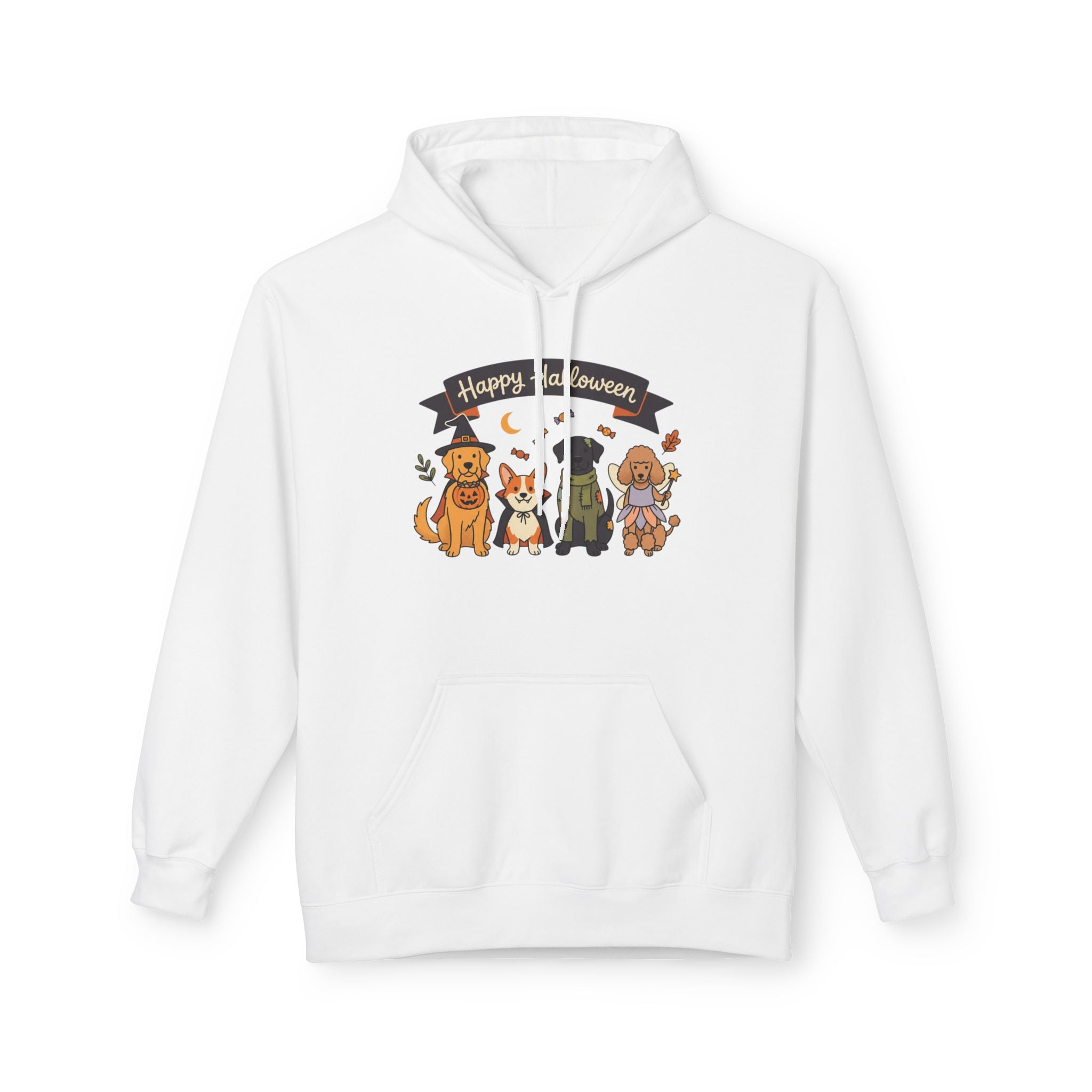 Happy Halloween Dogs Hoodie — Cute Halloween Puppy Costume Sweatshirt