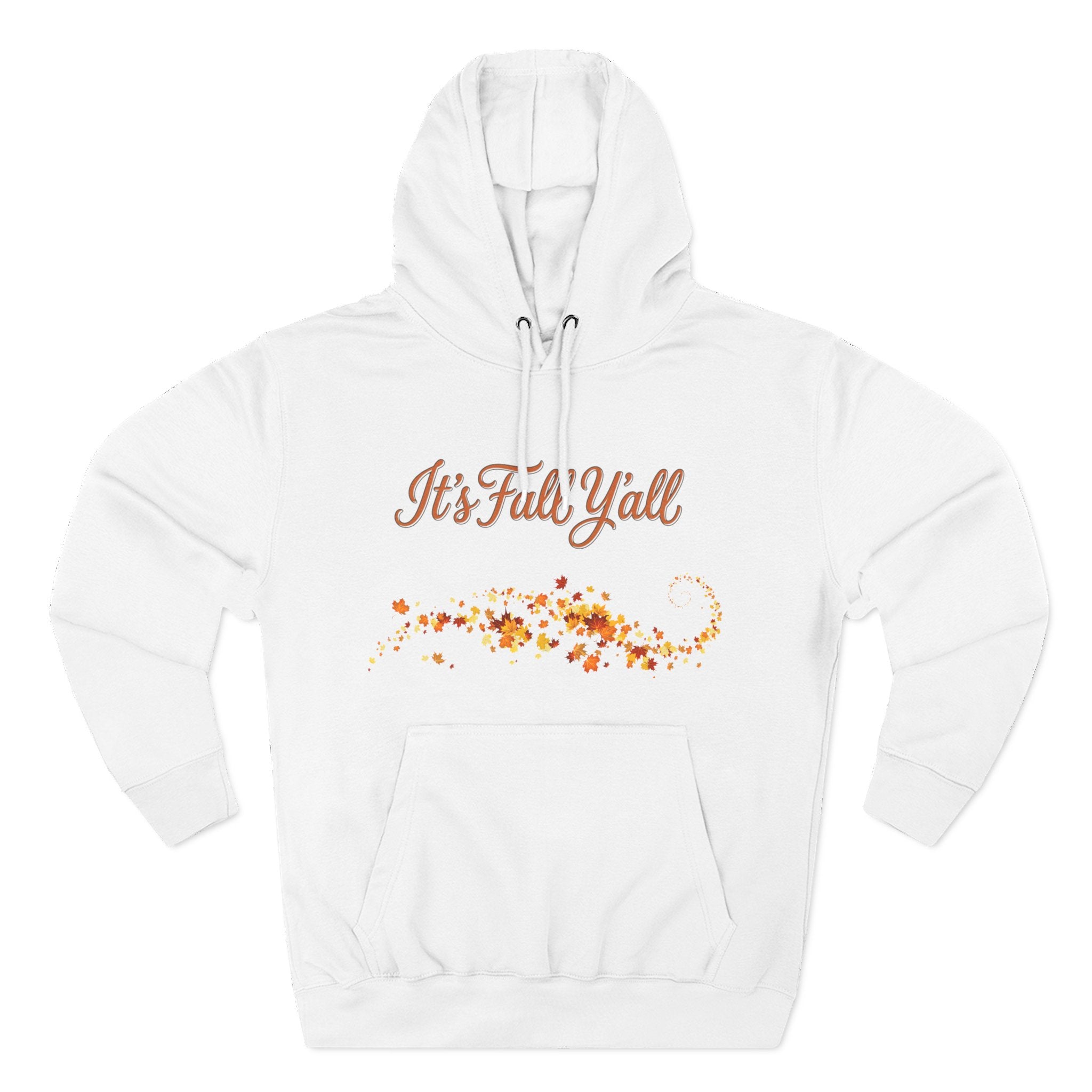 Three-Panel Fleece Hoodie