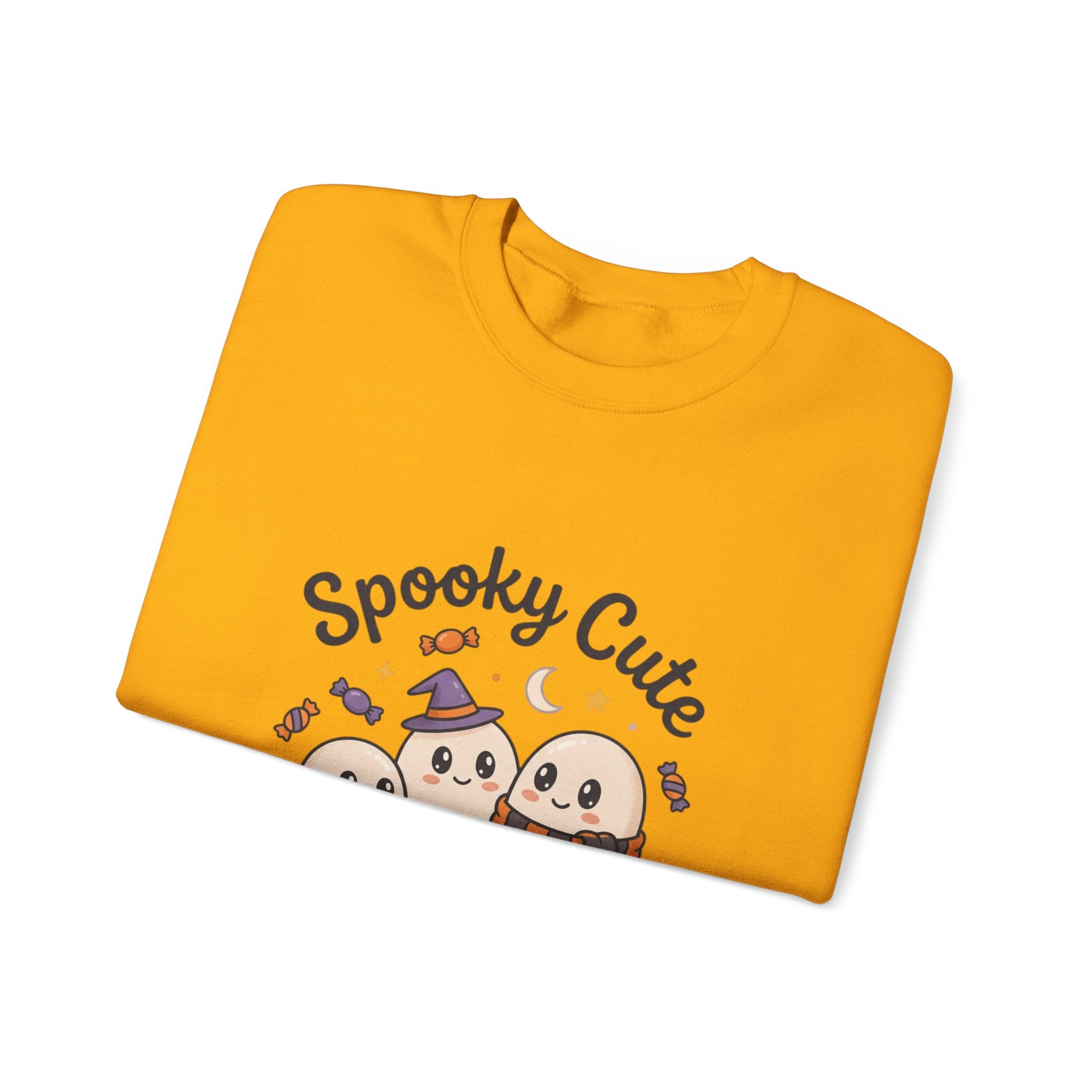 Spooky Cute Ghosts Crewneck Sweatshirt | Happy Hauntings Halloween