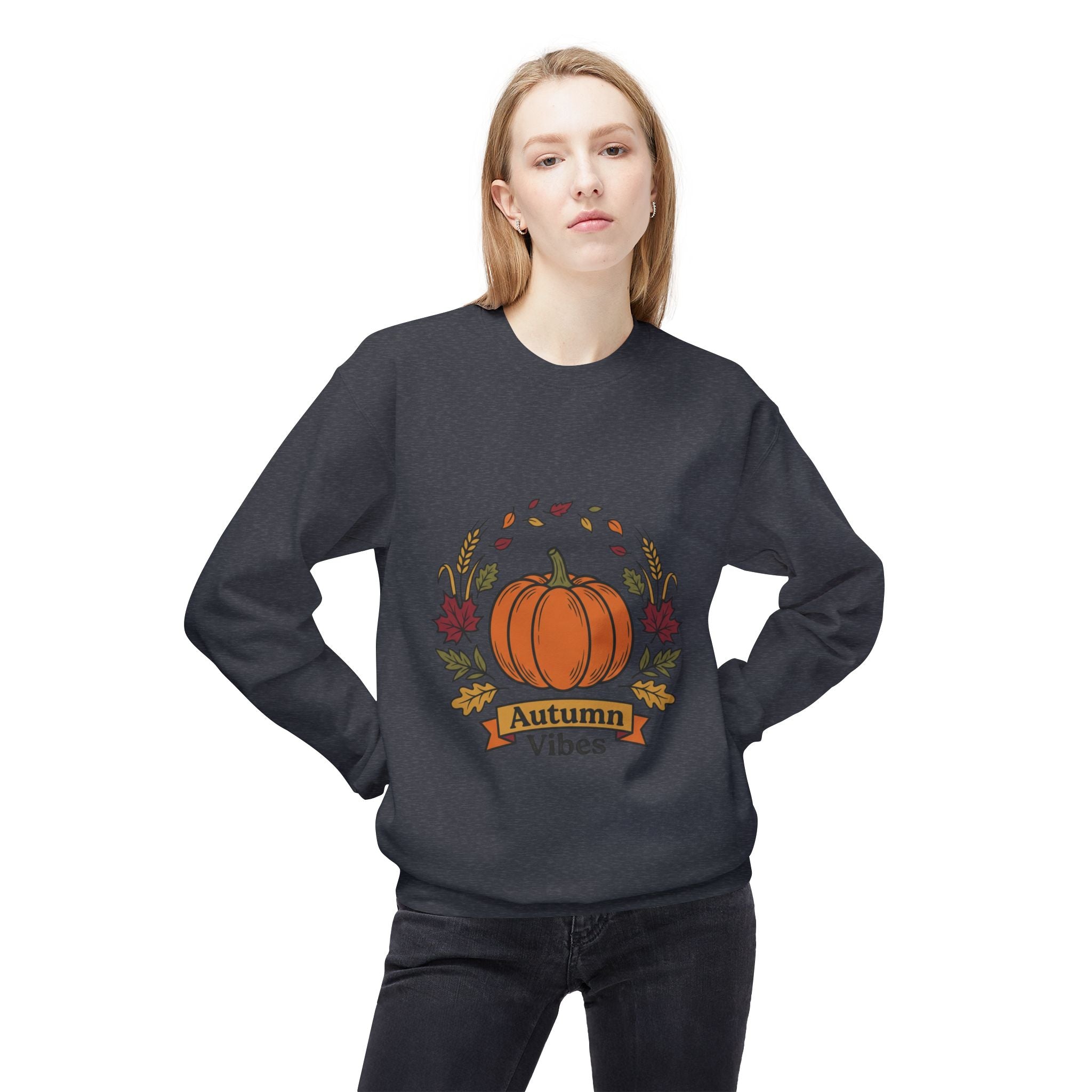 Autumn Vibes Pumpkin Sweatshirt