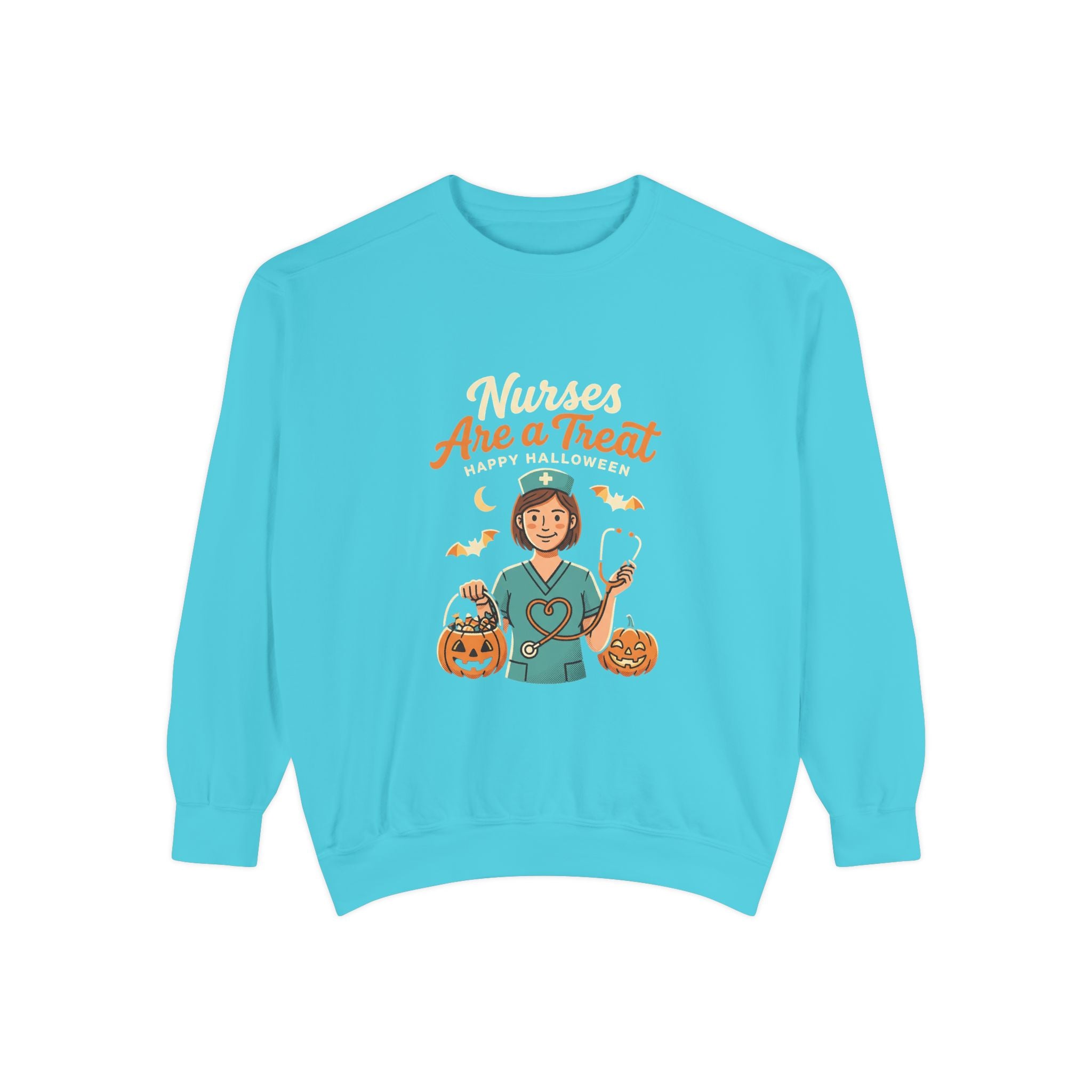 Nurses Are a Treat Sweatshirt | Halloween Nurse Shirt