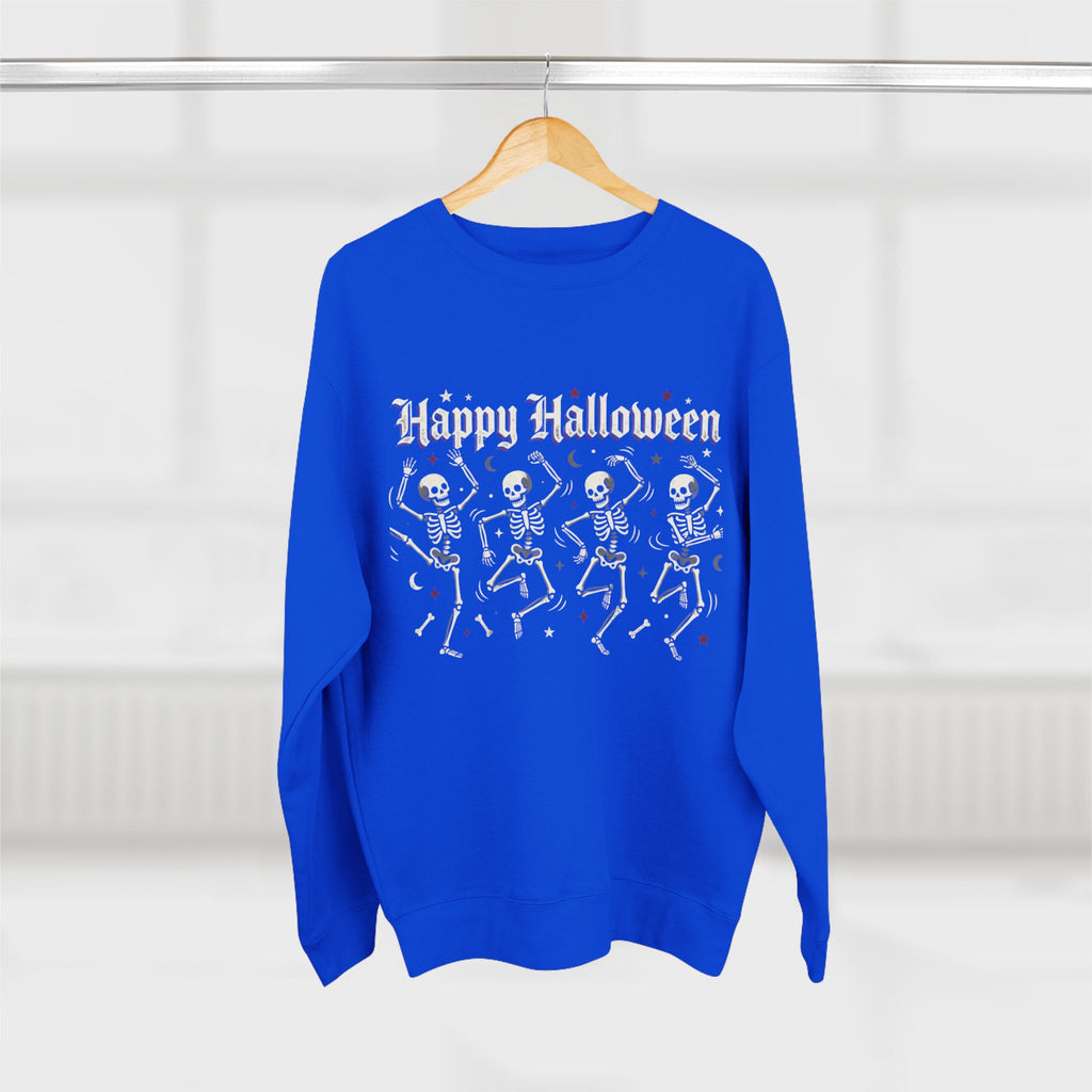 Happy Halloween Dancing Skeletons Sweatshirt