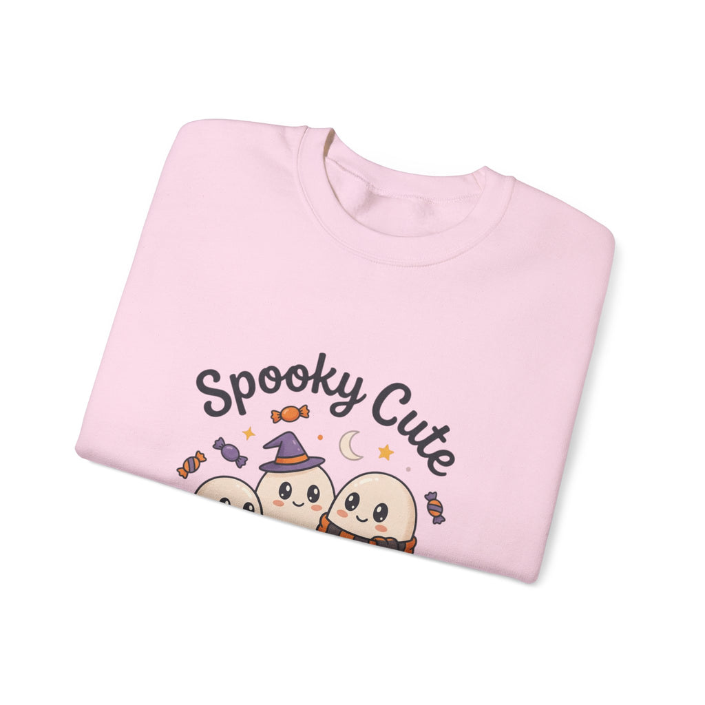 Spooky Cute Ghosts Crewneck Sweatshirt | Happy Hauntings Halloween