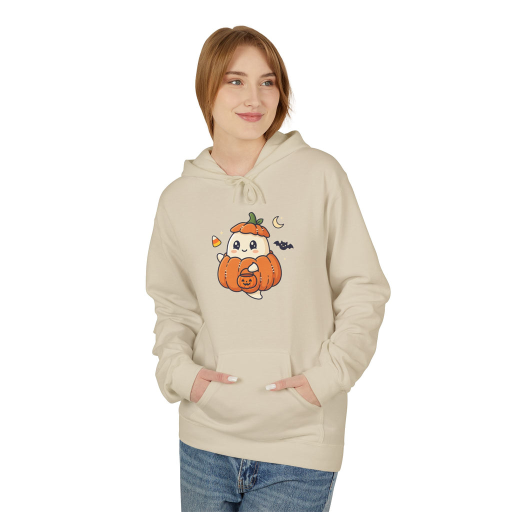 Halloween Pumpkin Panda Hoodie — Cute Spooky Fall Sweatshirt