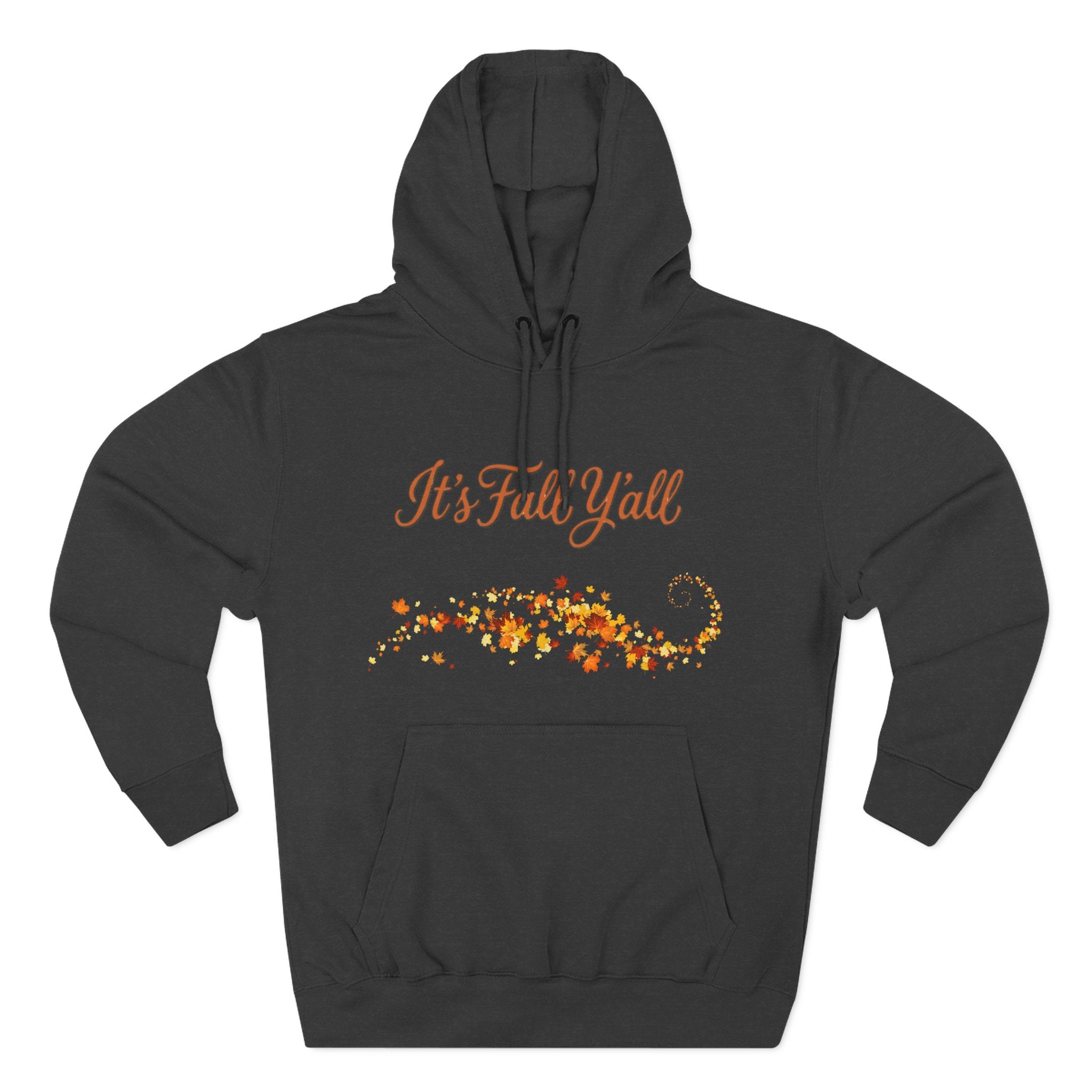 Three-Panel Fleece Hoodie