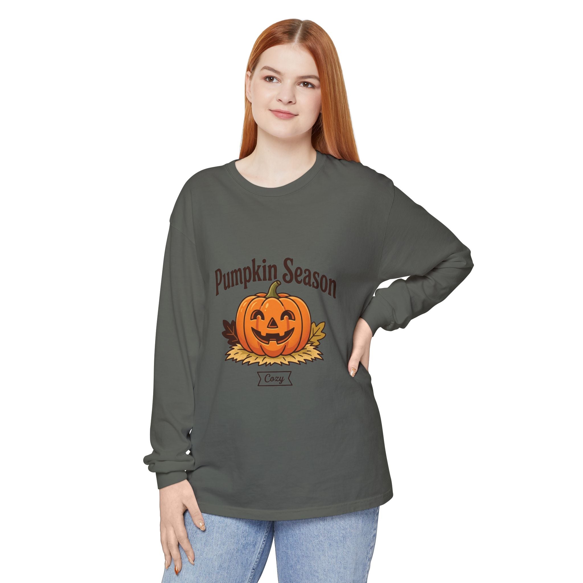 Pumpkin Season Long Sleeve Tee