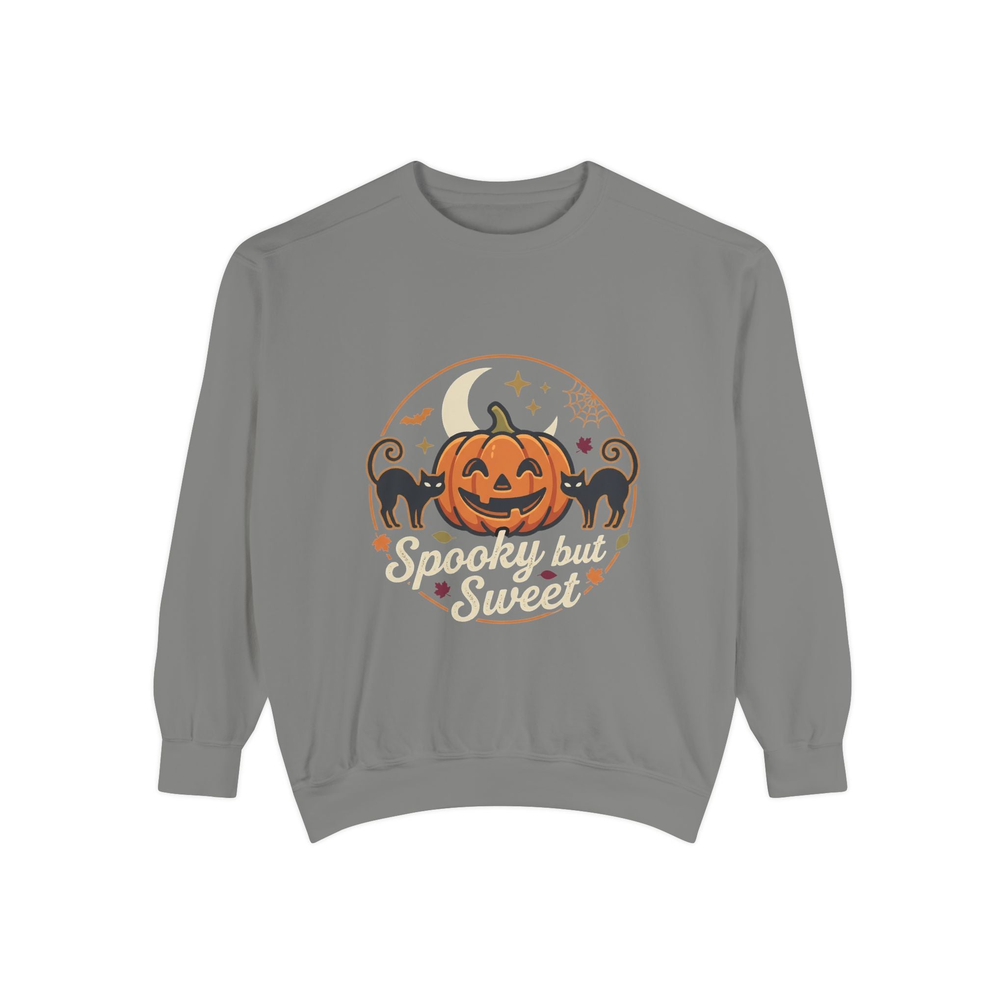 Copy of Spooky but Sweet Pumpkin Sweatshirt | Halloween Jack-o'-Lantern