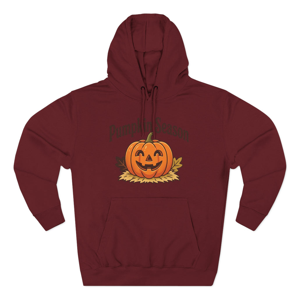 Three-Panel Fleece Hoodie