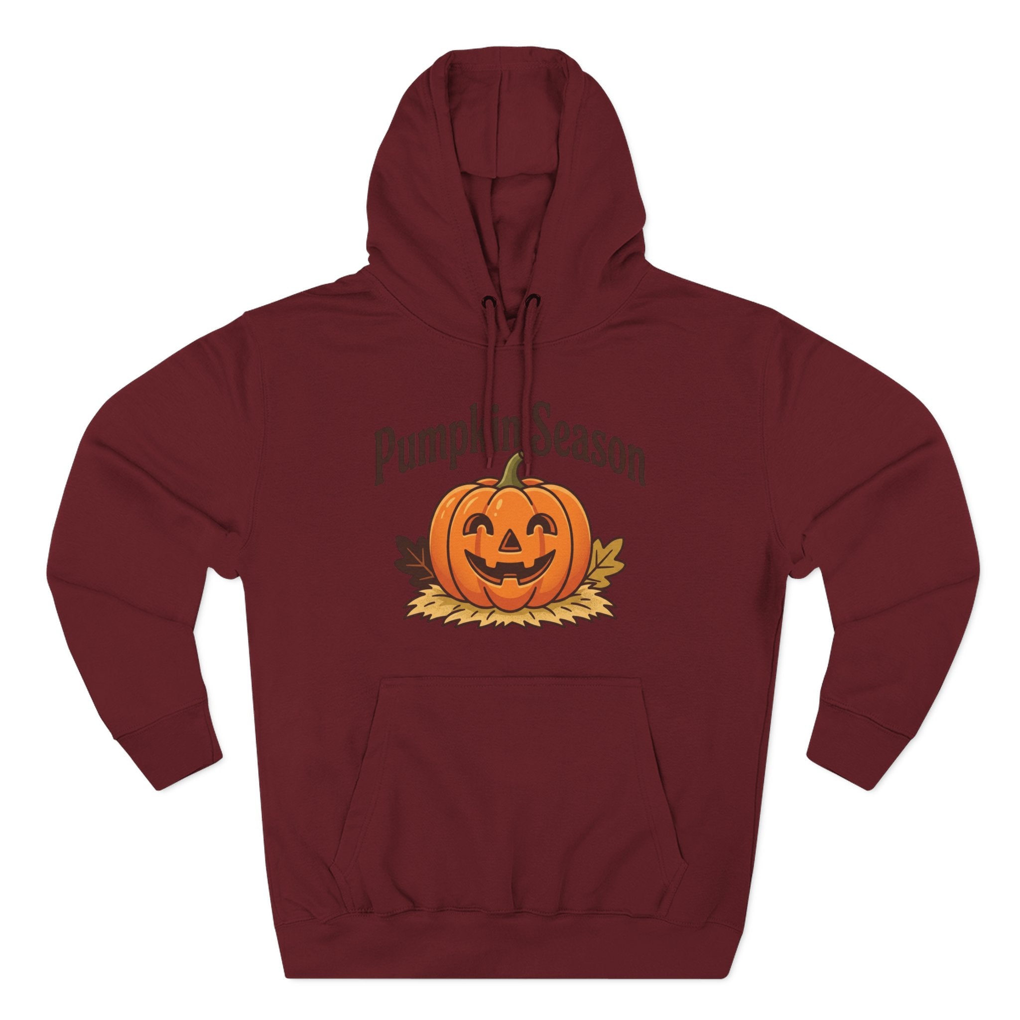 Three-Panel Fleece Hoodie