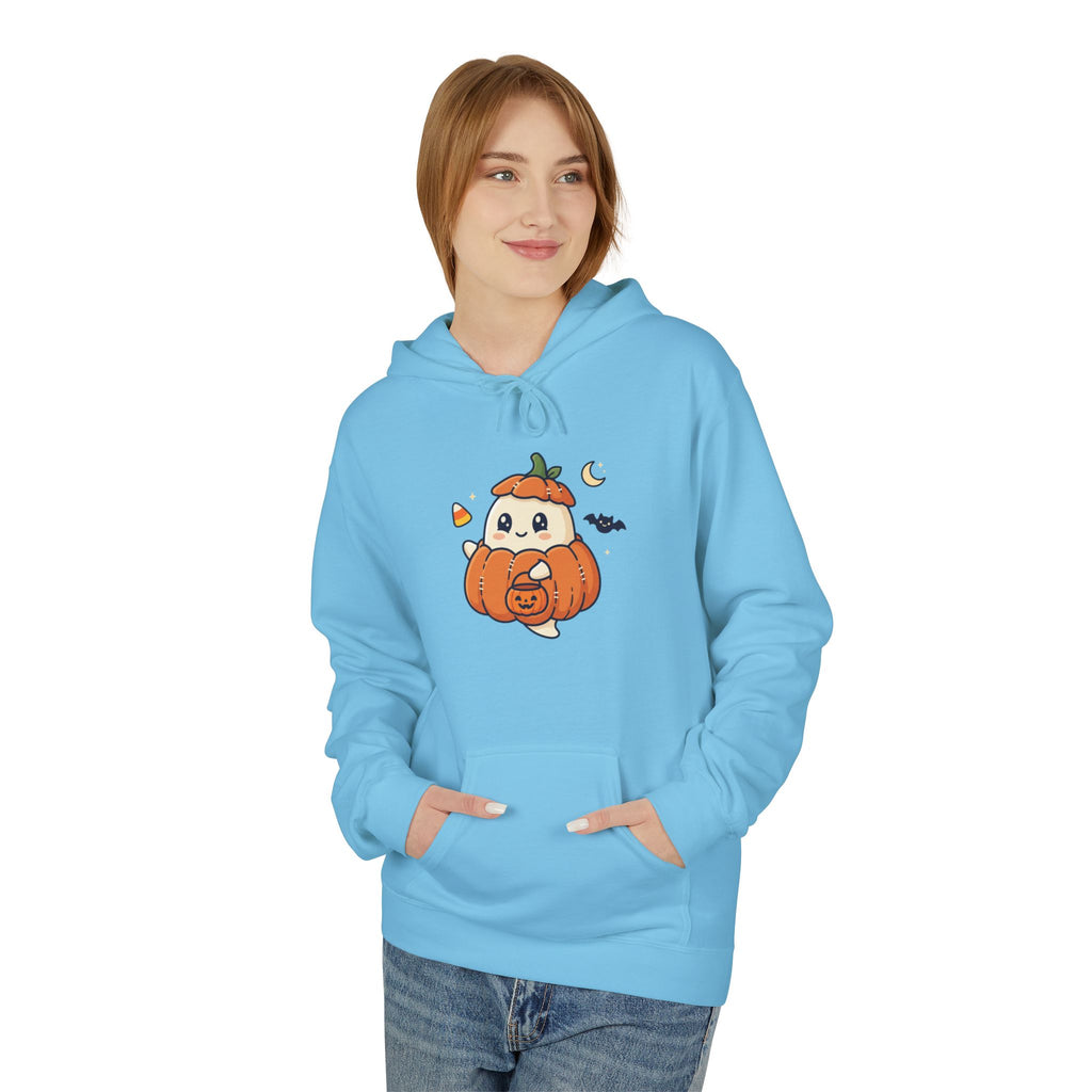 Halloween Pumpkin Panda Hoodie — Cute Spooky Fall Sweatshirt