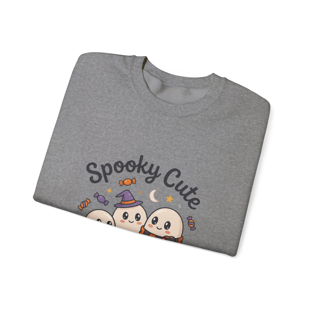 Spooky Cute Ghosts Crewneck Sweatshirt | Happy Hauntings Halloween