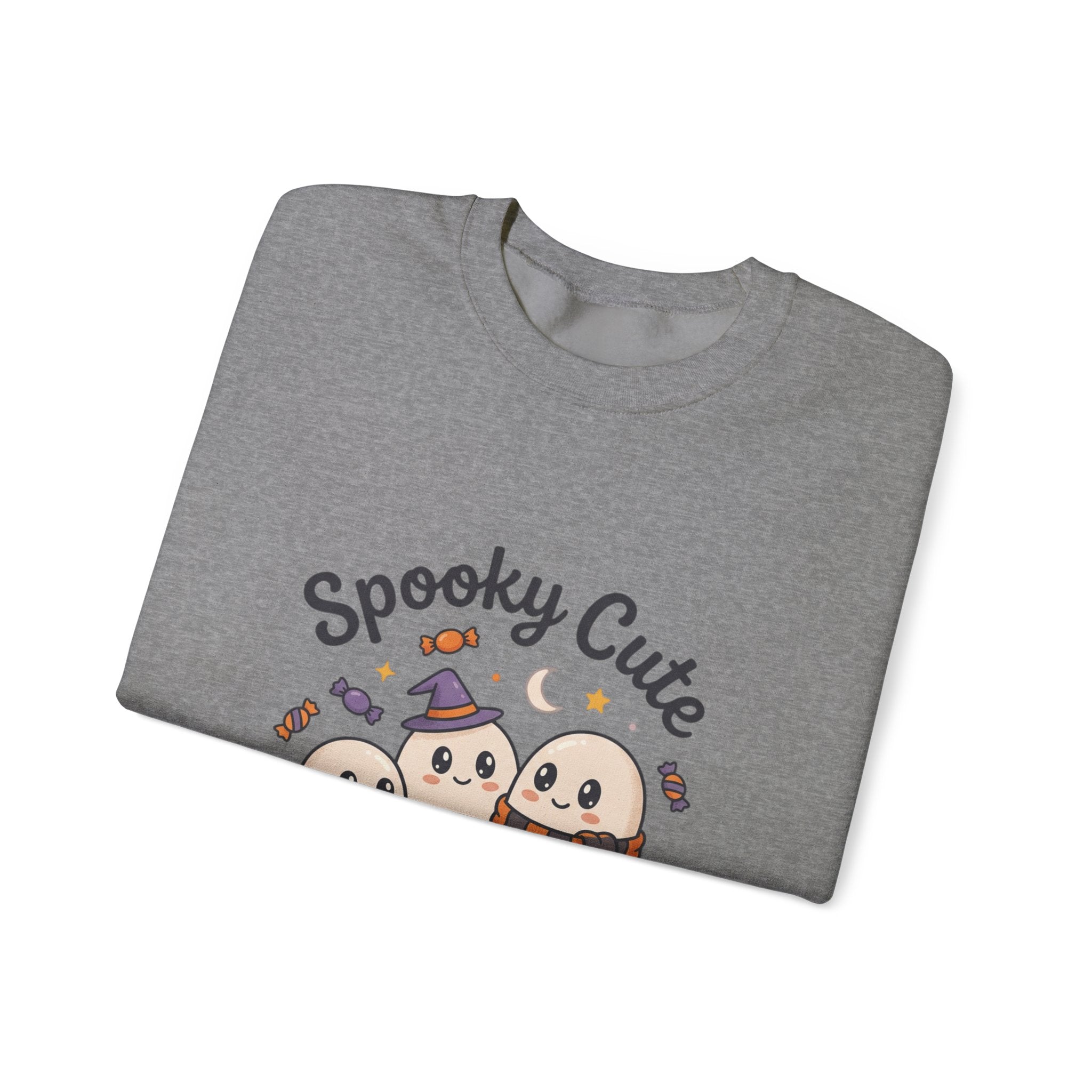 Spooky Cute Ghosts Crewneck Sweatshirt | Happy Hauntings Halloween