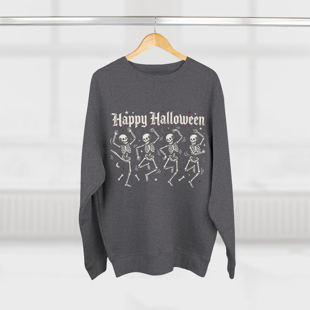 Happy Halloween Dancing Skeletons Sweatshirt