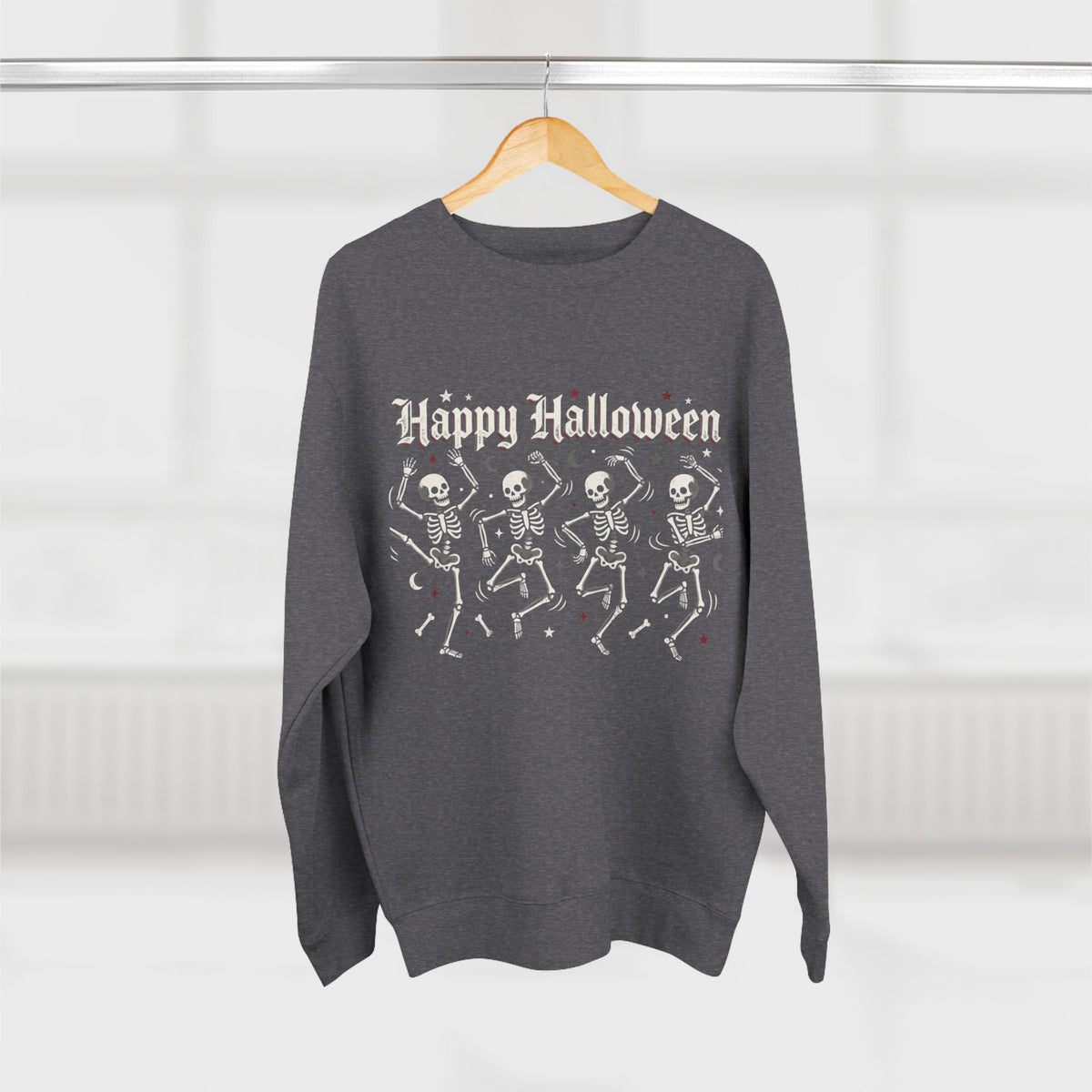 Happy Halloween Dancing Skeletons Sweatshirt