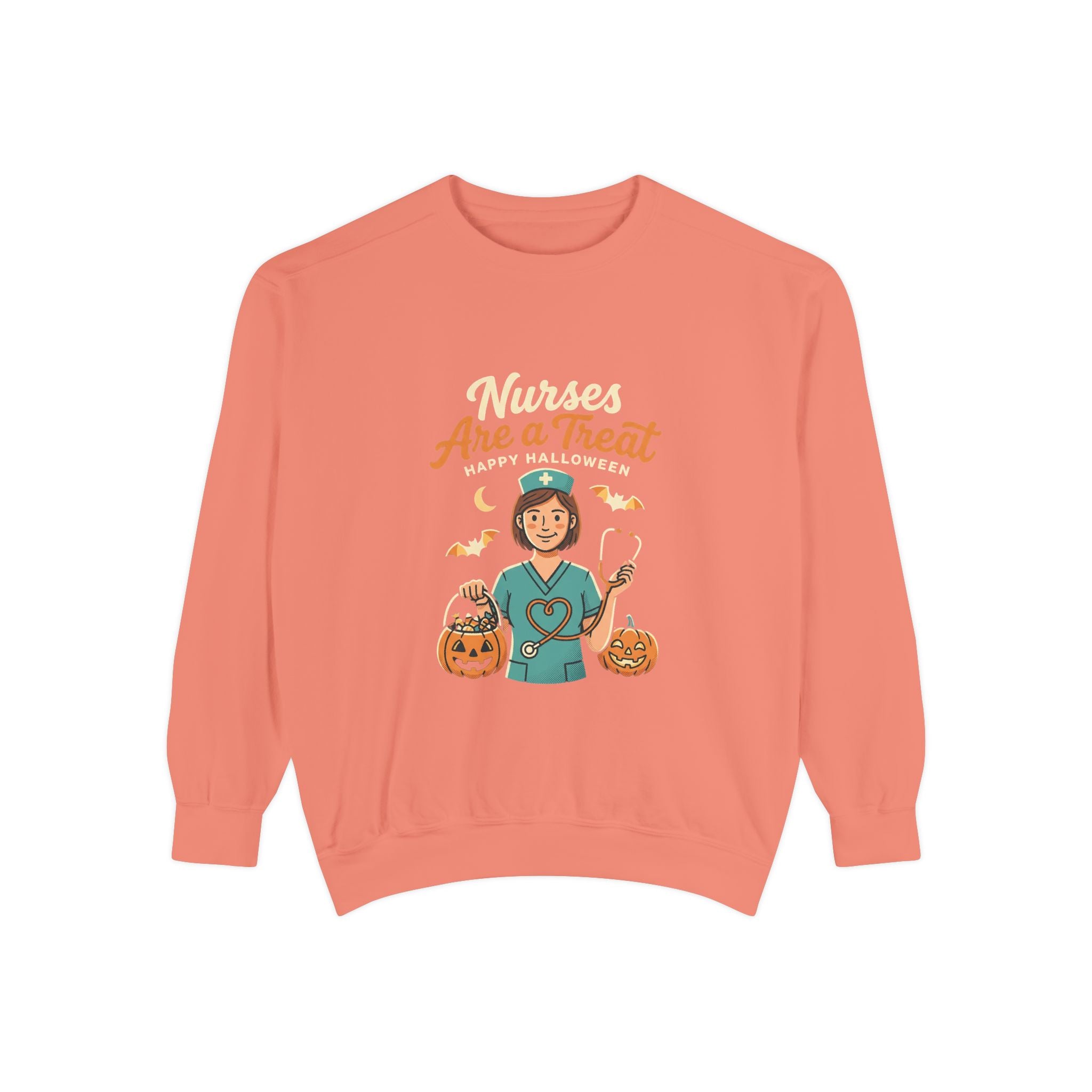 Nurses Are a Treat Sweatshirt | Halloween Nurse Shirt