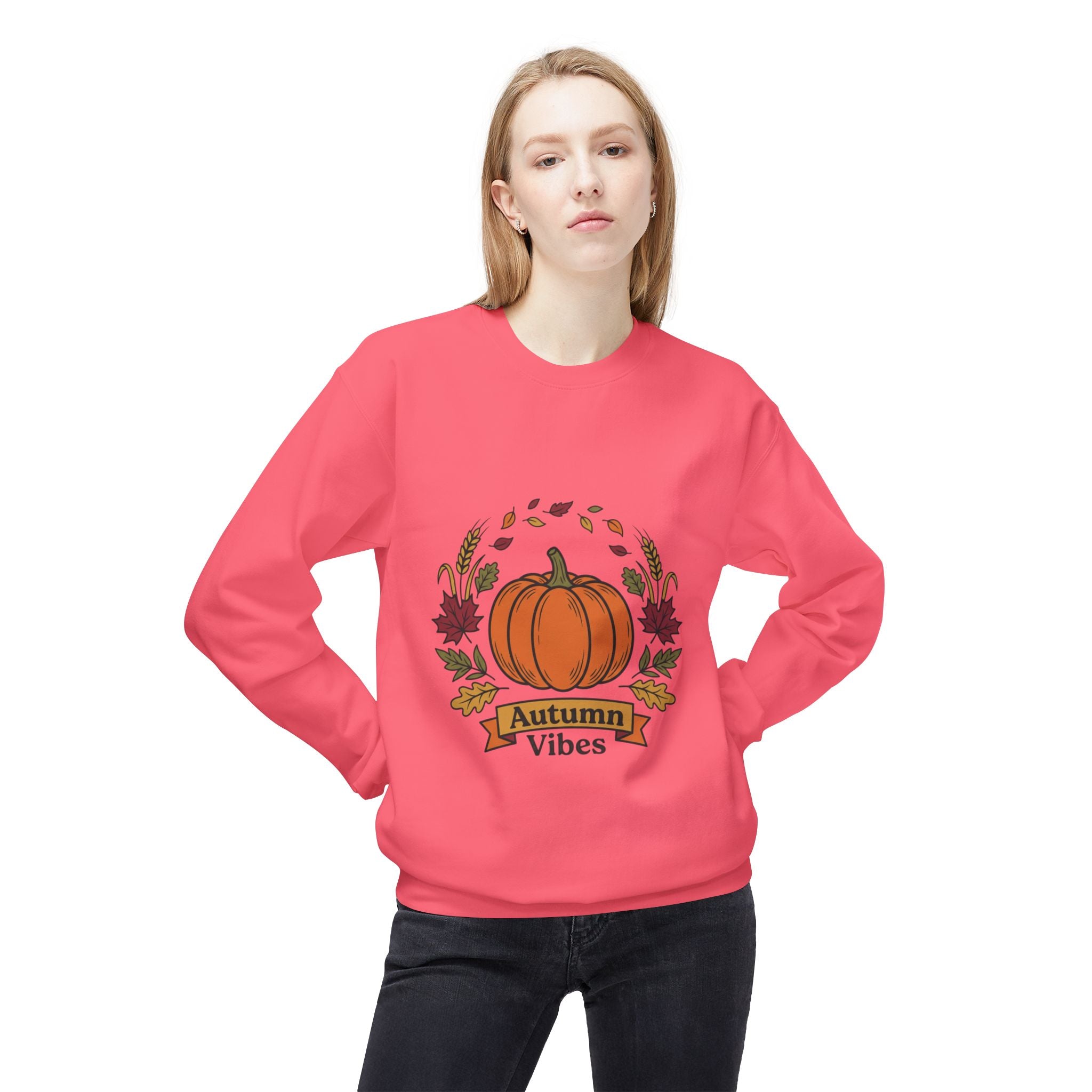 Autumn Vibes Pumpkin Sweatshirt