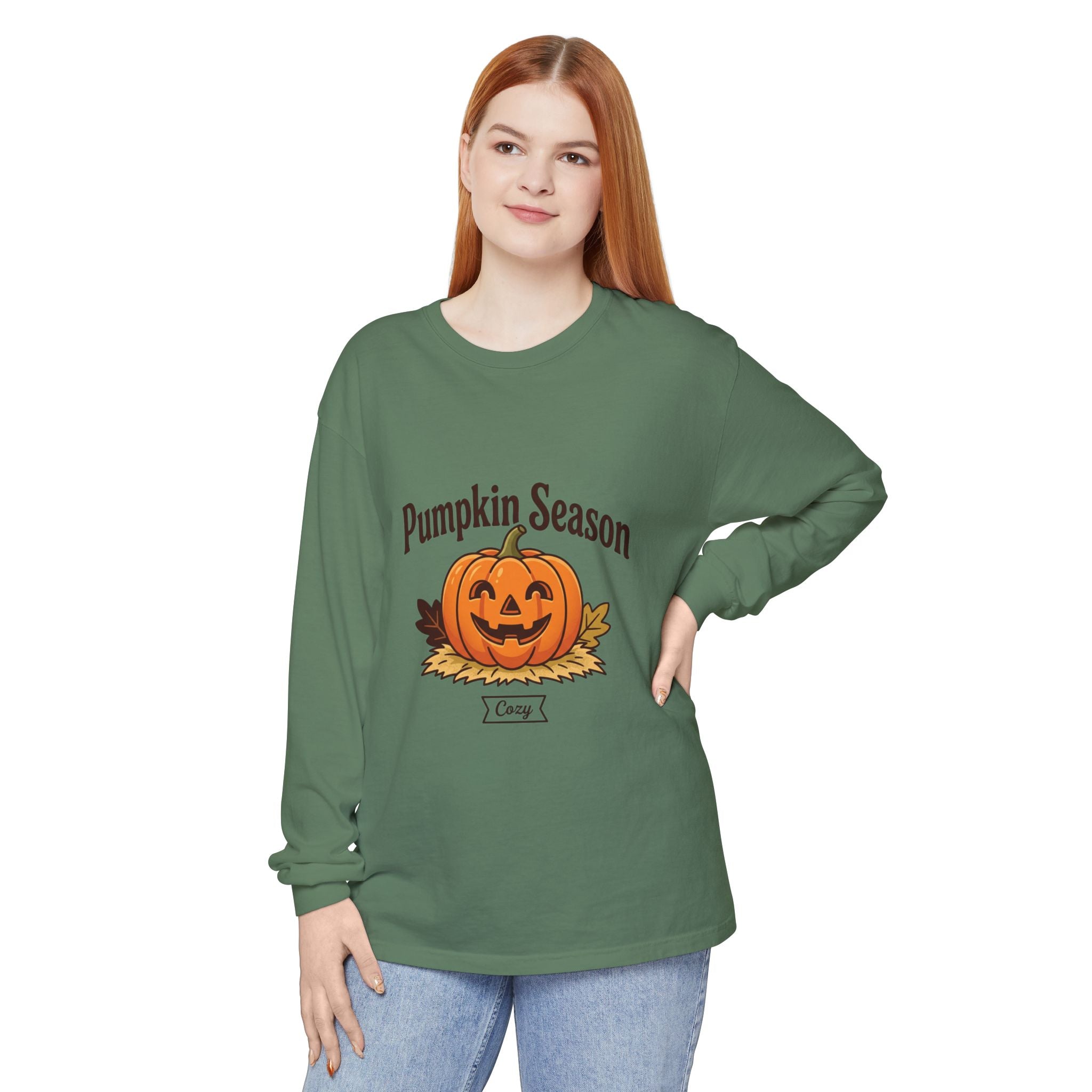 Pumpkin Season Long Sleeve Tee