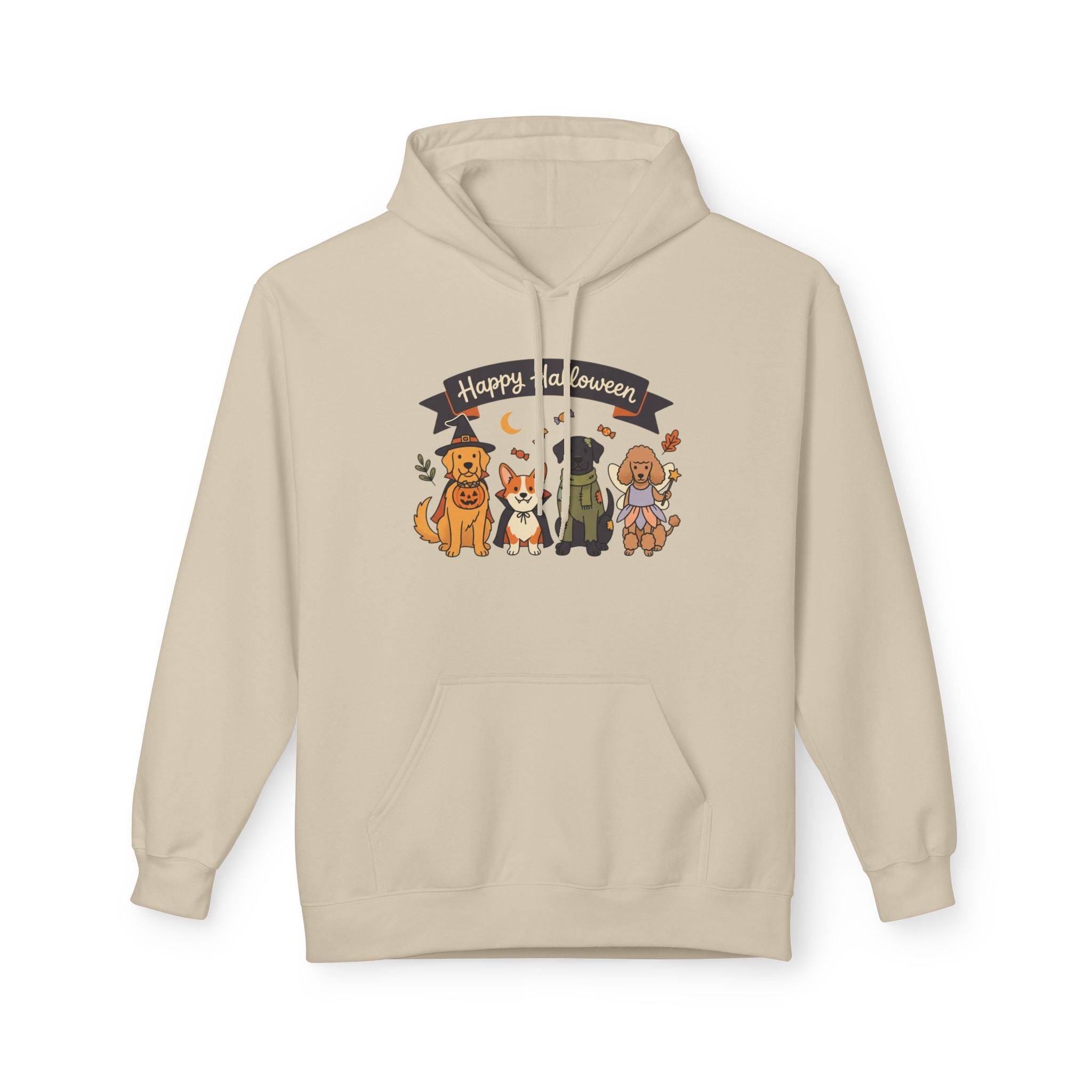 Happy Halloween Dogs Hoodie — Cute Halloween Puppy Costume Sweatshirt