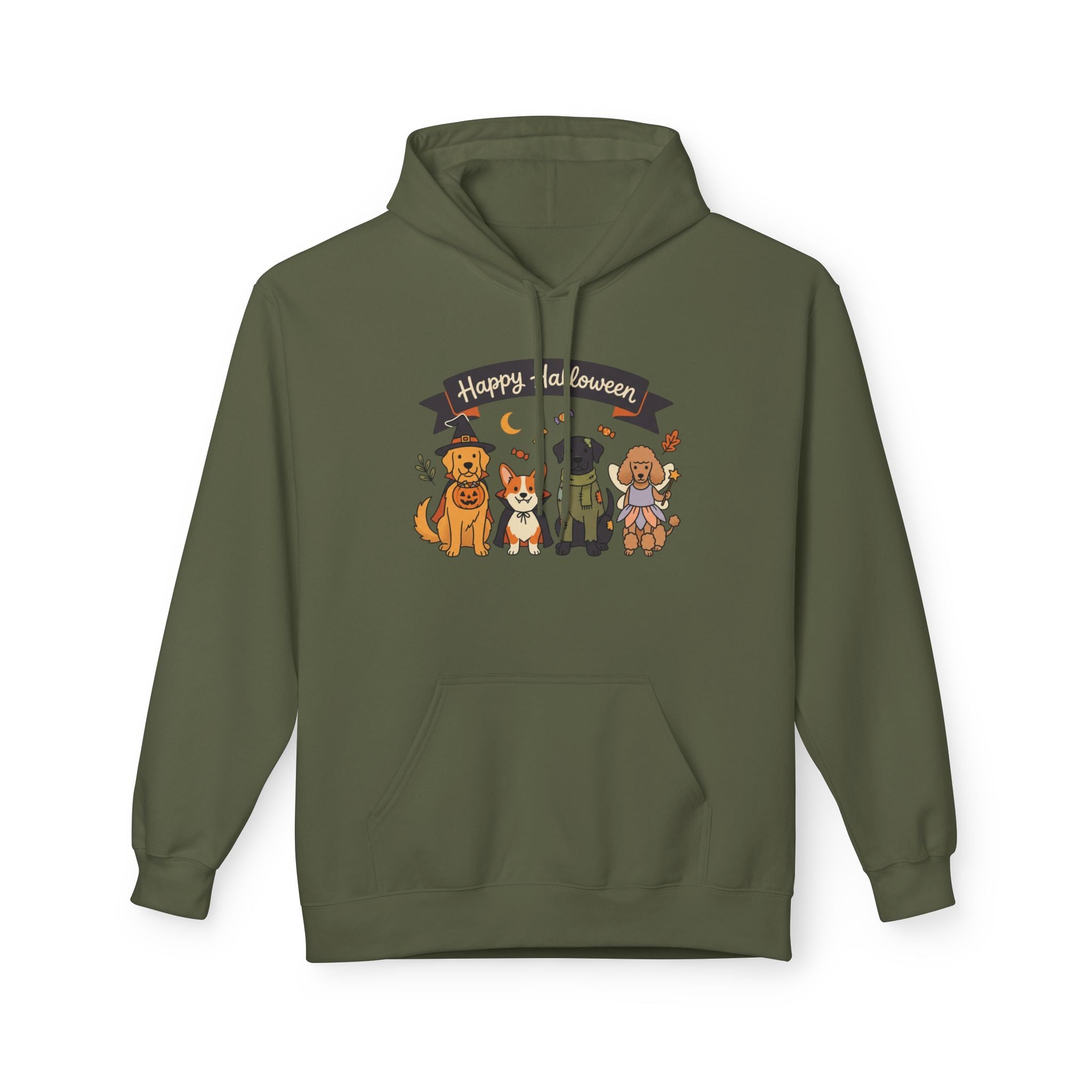 Happy Halloween Dogs Hoodie — Cute Halloween Puppy Costume Sweatshirt