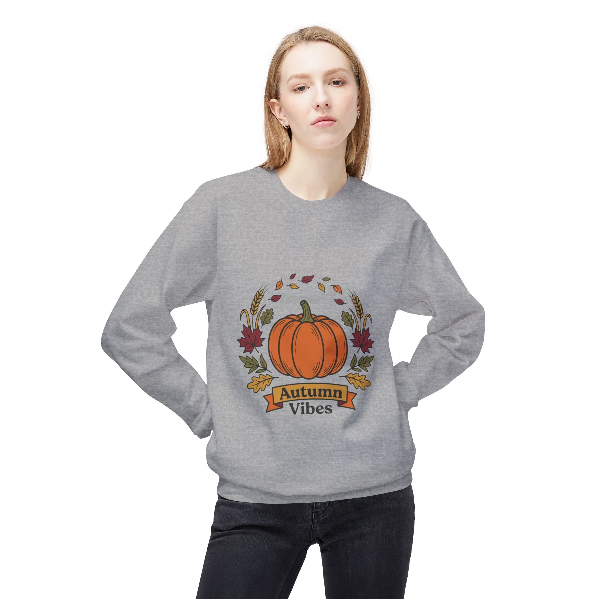 Autumn Vibes Pumpkin Sweatshirt