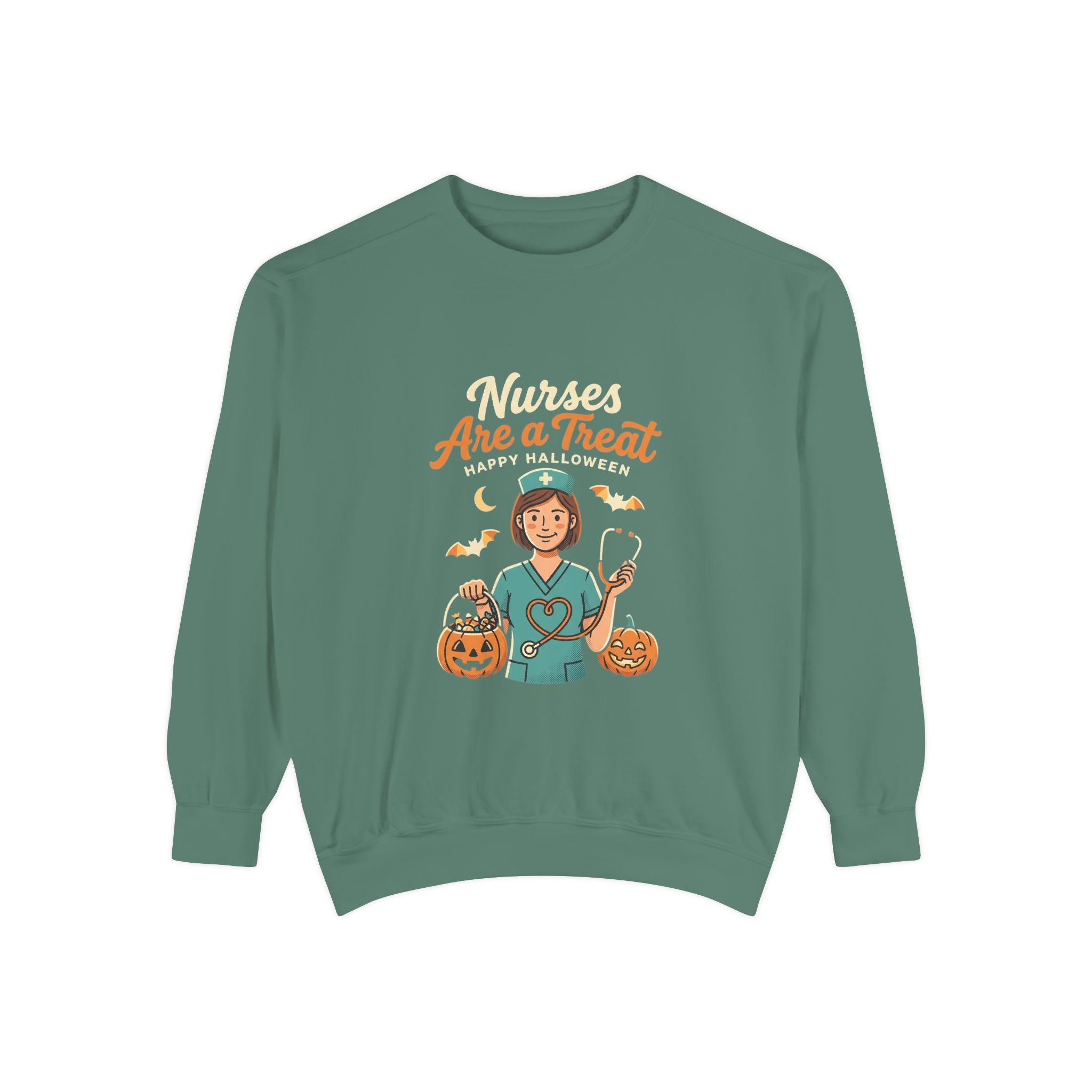 Nurses Are a Treat Sweatshirt | Halloween Nurse Shirt