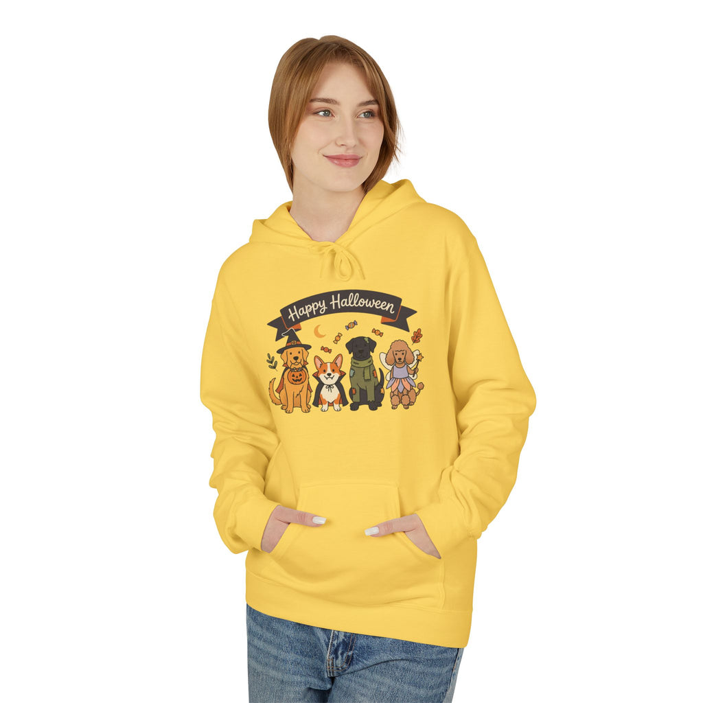 Happy Halloween Dogs Hoodie — Cute Halloween Puppy Costume Sweatshirt