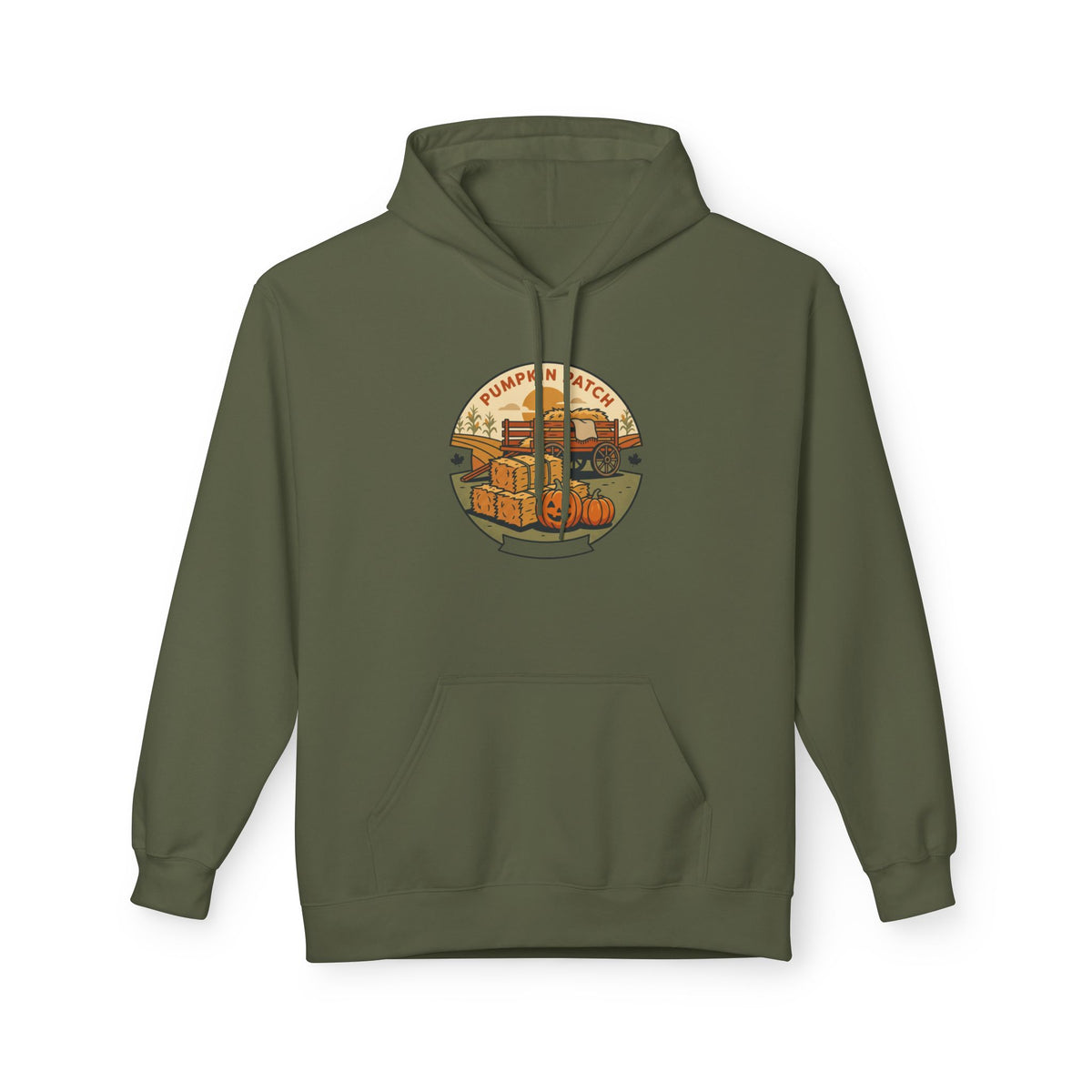 Vintage Camper Sunset Hoodie — Retro Camping Graphic Hooded Sweatshirt