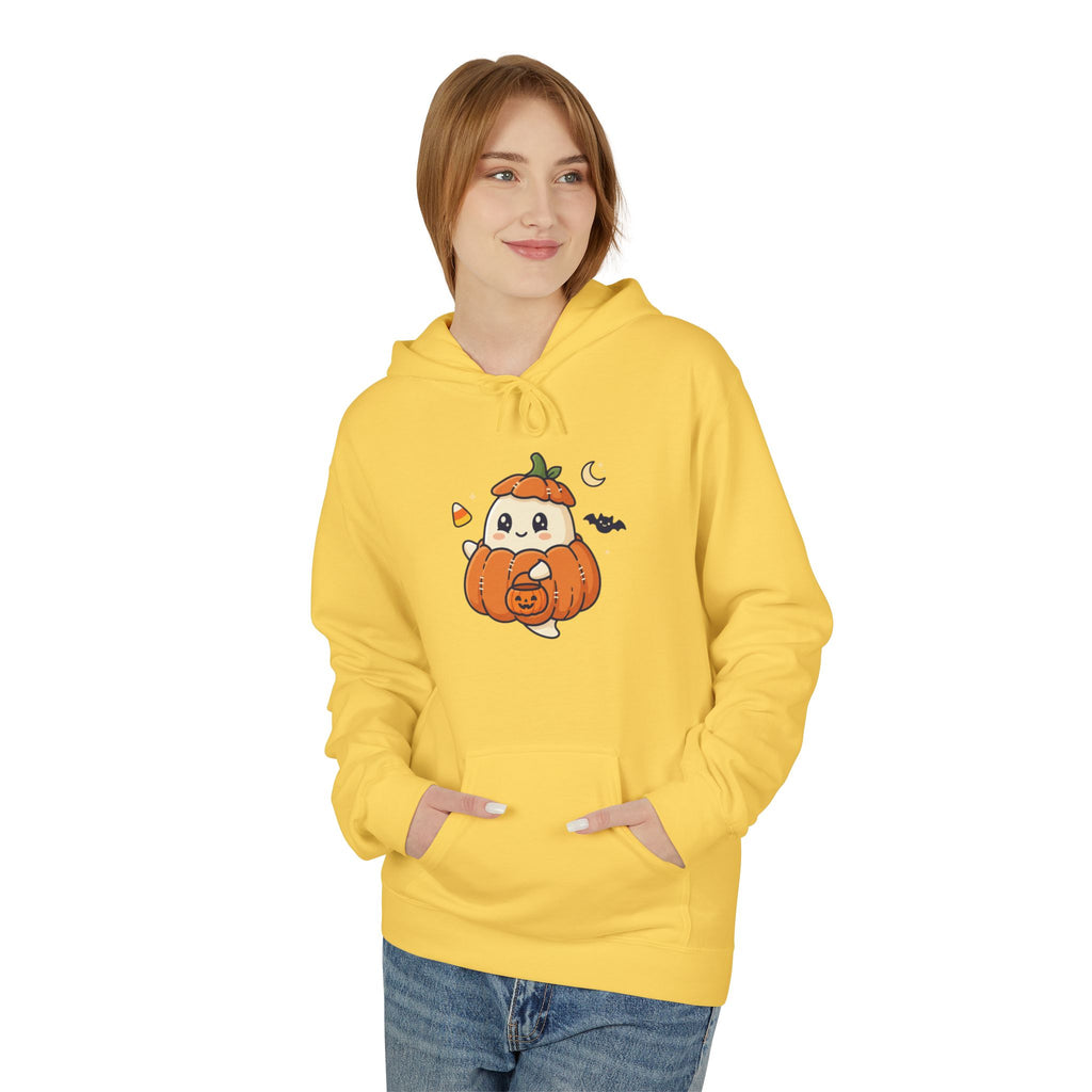 Halloween Pumpkin Panda Hoodie — Cute Spooky Fall Sweatshirt