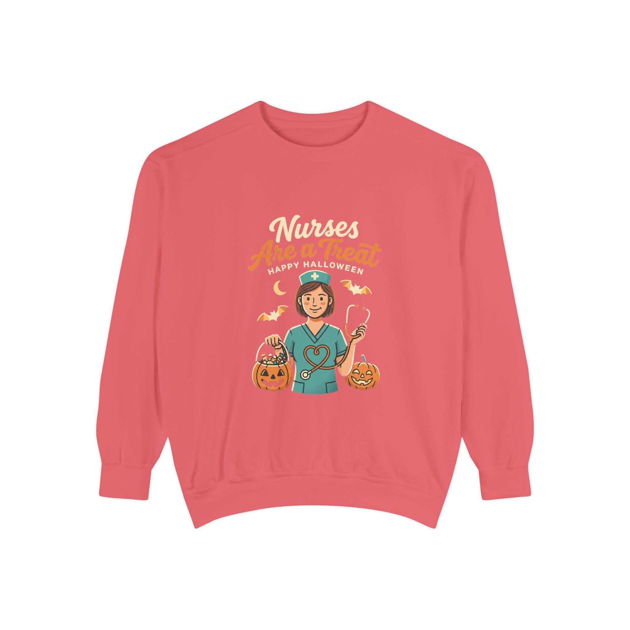 Nurses Are a Treat Sweatshirt | Halloween Nurse Shirt